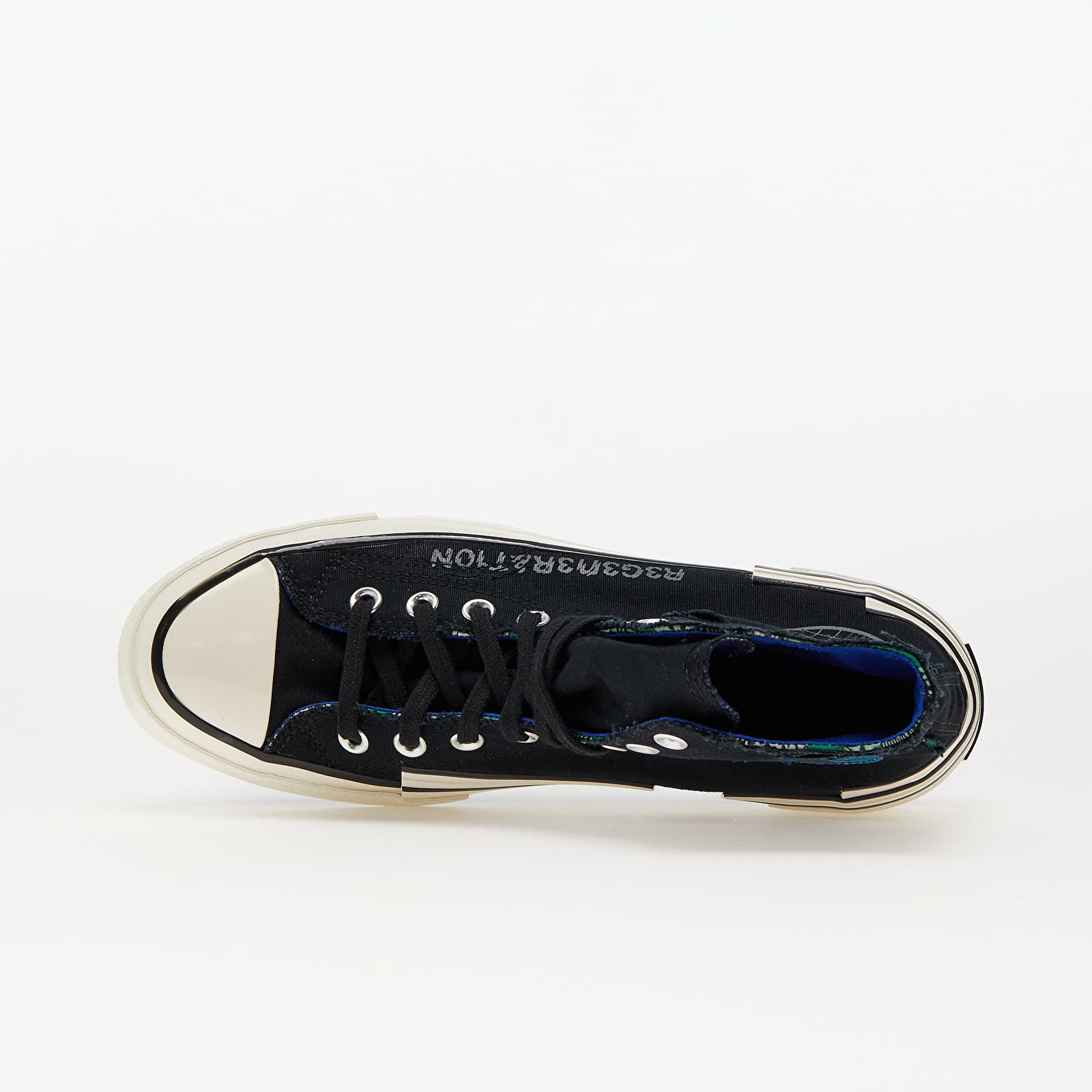Férfi cipők Converse Chuck 70 Trippy Heel Black/ Iron Grey/ Blue