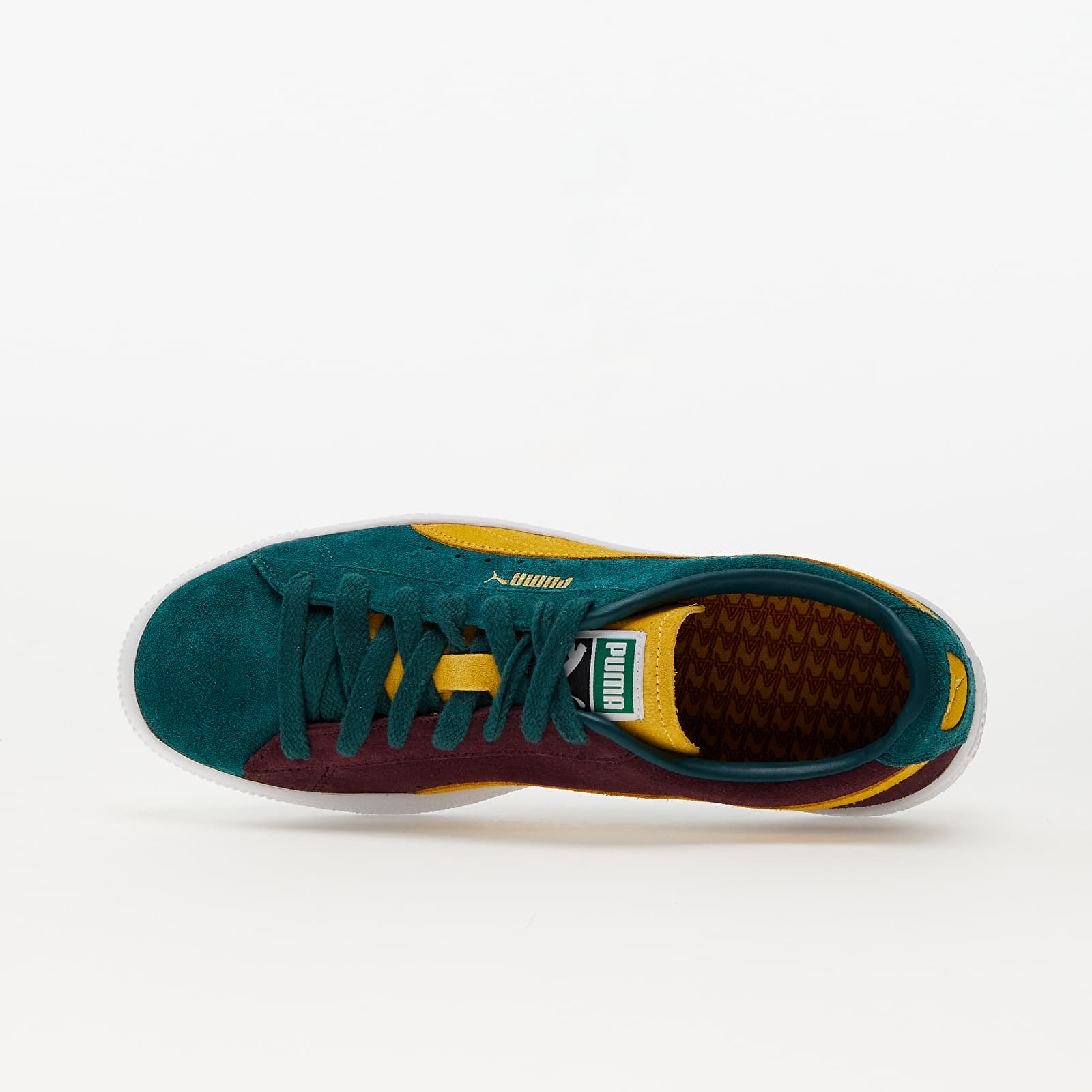 Chaussures et baskets homme Puma Suede VTG Teams Varsity Green