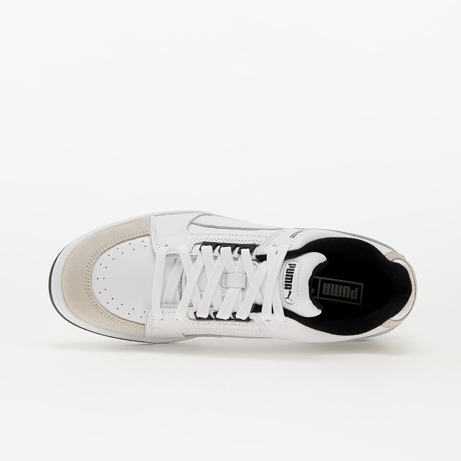 Puma scarpe bianche e argento top
