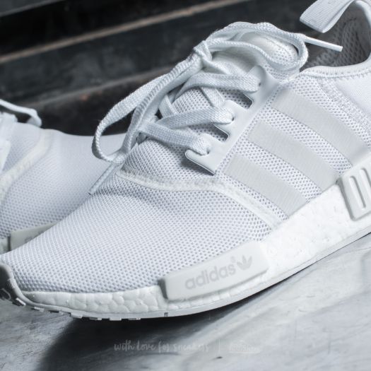 Men's adidas nmd runner best sale r1 casual shoes feather white