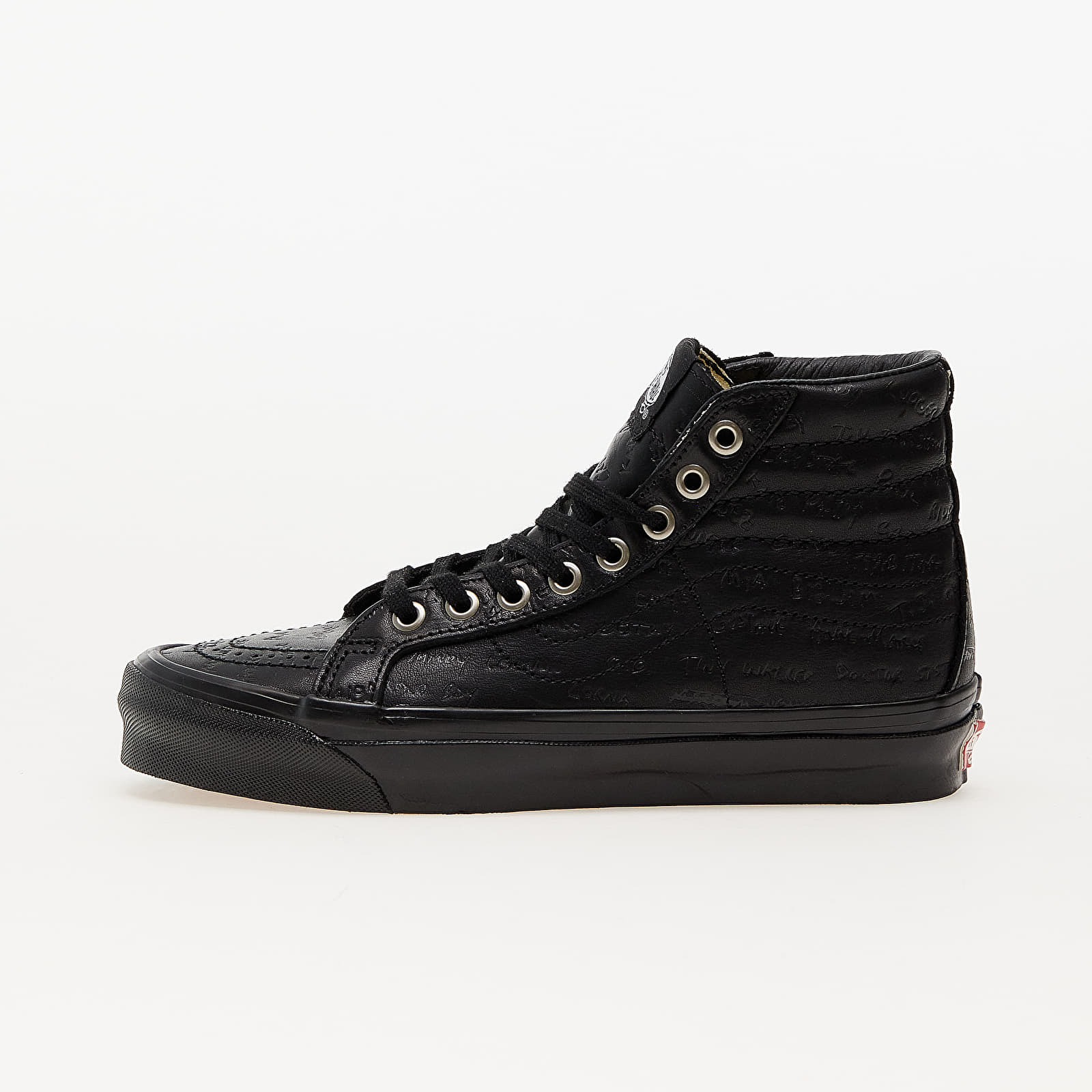 Ανδρικά παπούτσια Vans Vault OG Sk8-Hi LX (Jim Goldberg) Black Leather