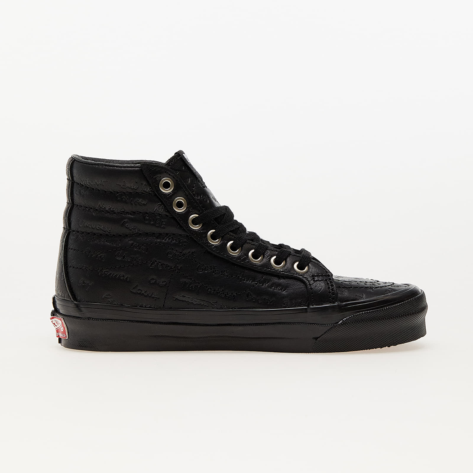 Men's shoes Vans Vault OG Sk8-Hi LX (Jim Goldberg) Black Leather