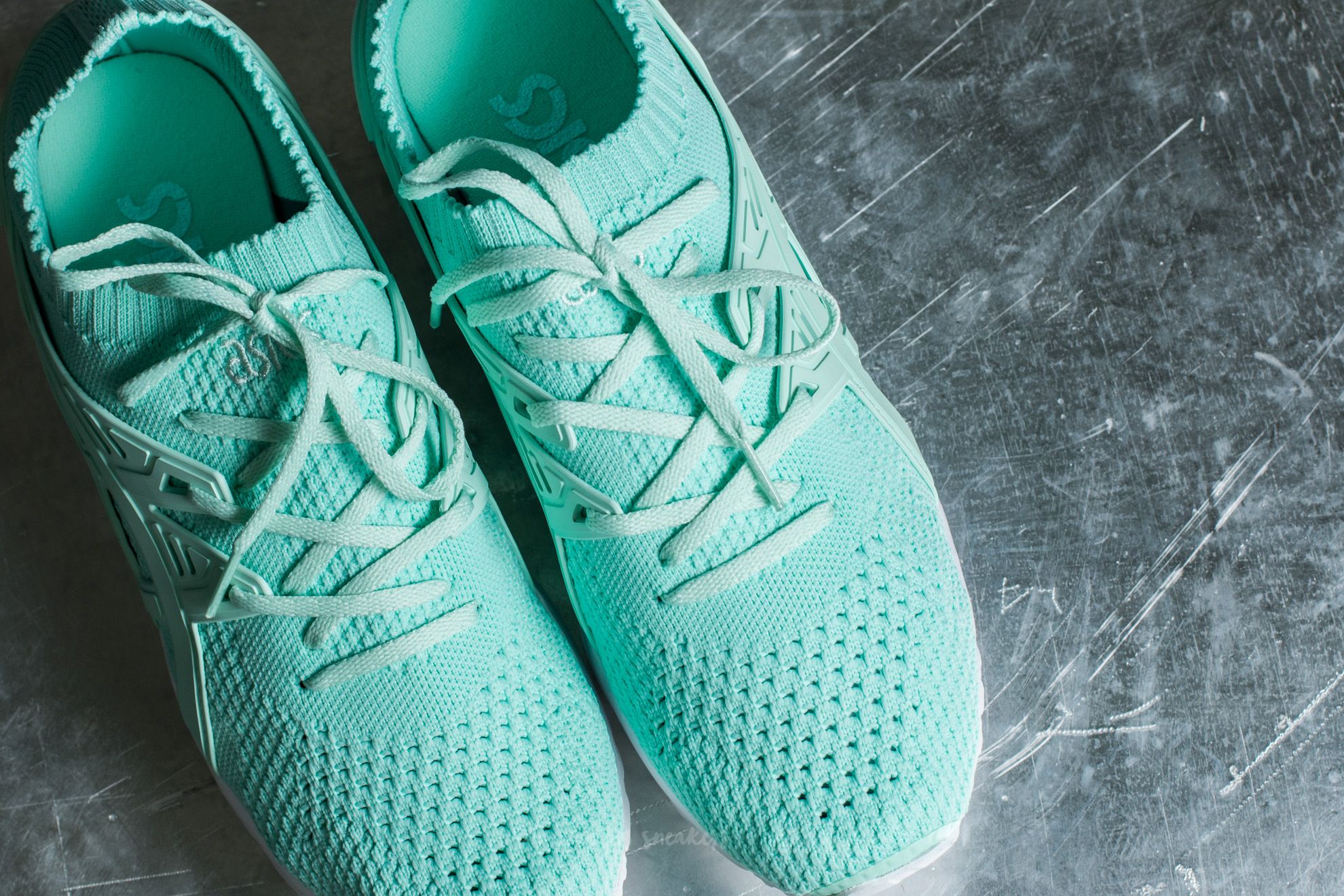 Damen Sneaker und Schuhe Asics Gel Kayano Trainer Knit Bay Bay Footshop