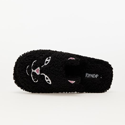 RIPNDIP Jerm Face Fuzzy House Slippers