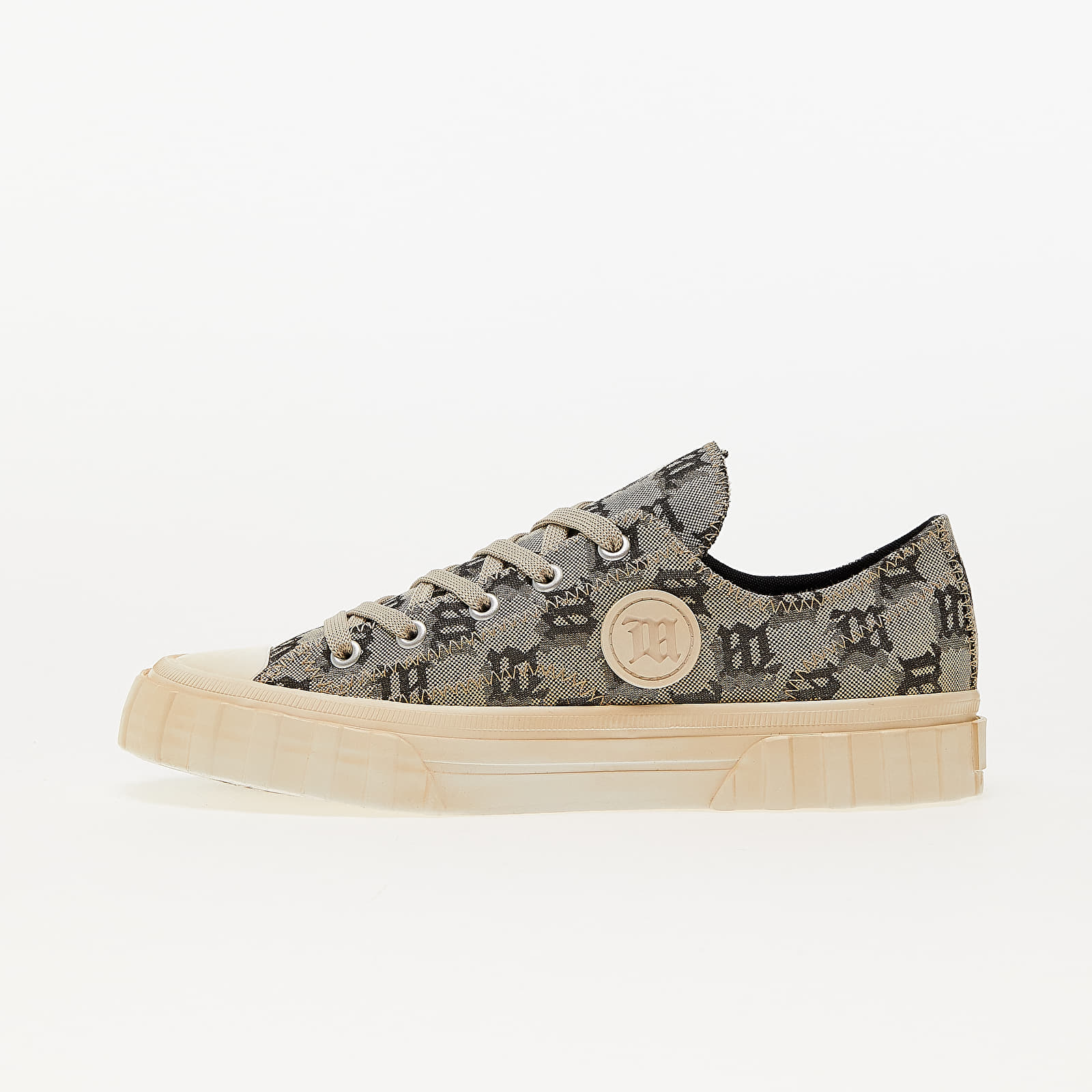Miesten kengät MISBHV Army Sneaker Low Monogram Beige Monogram Beige
