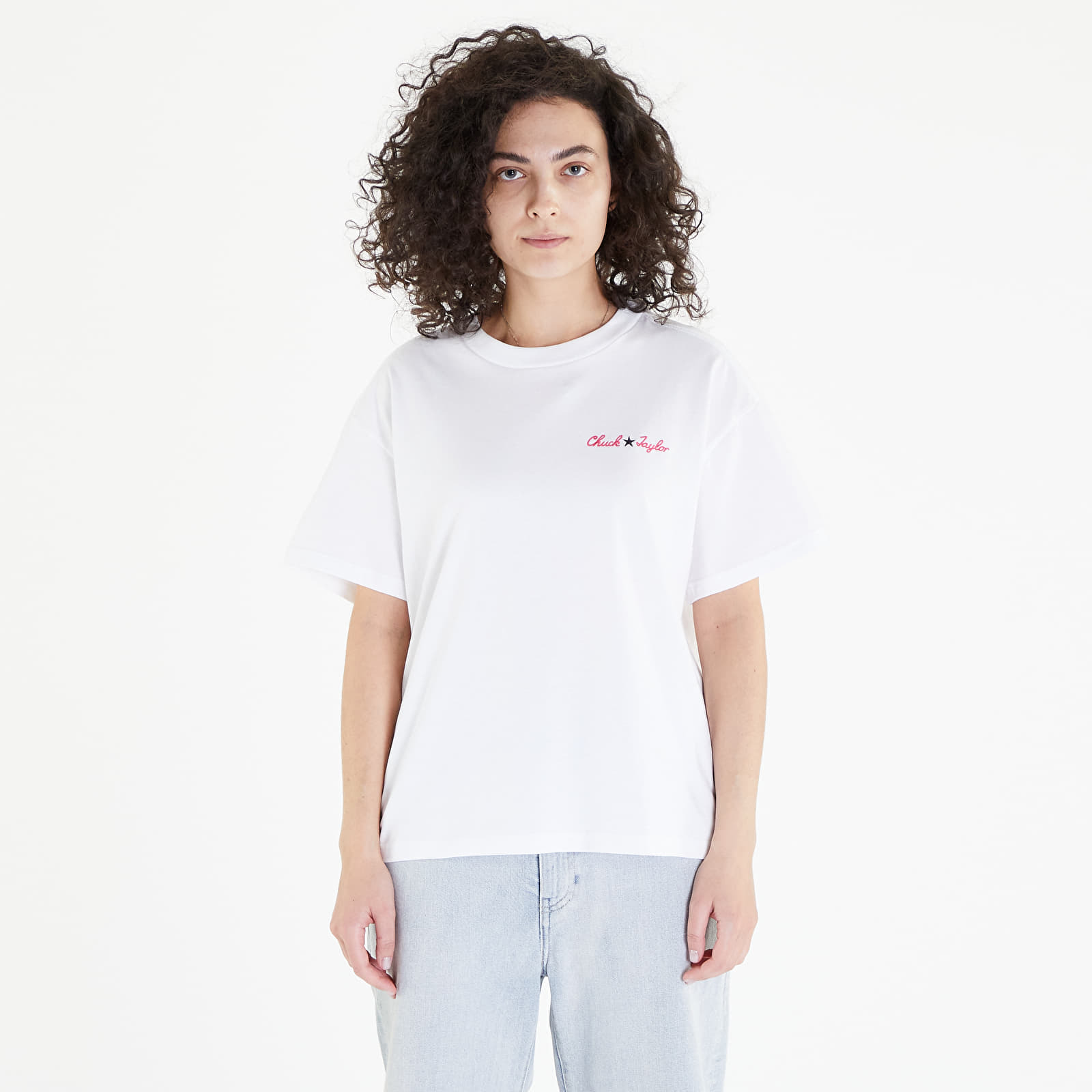 Converse - all star oversized tee white