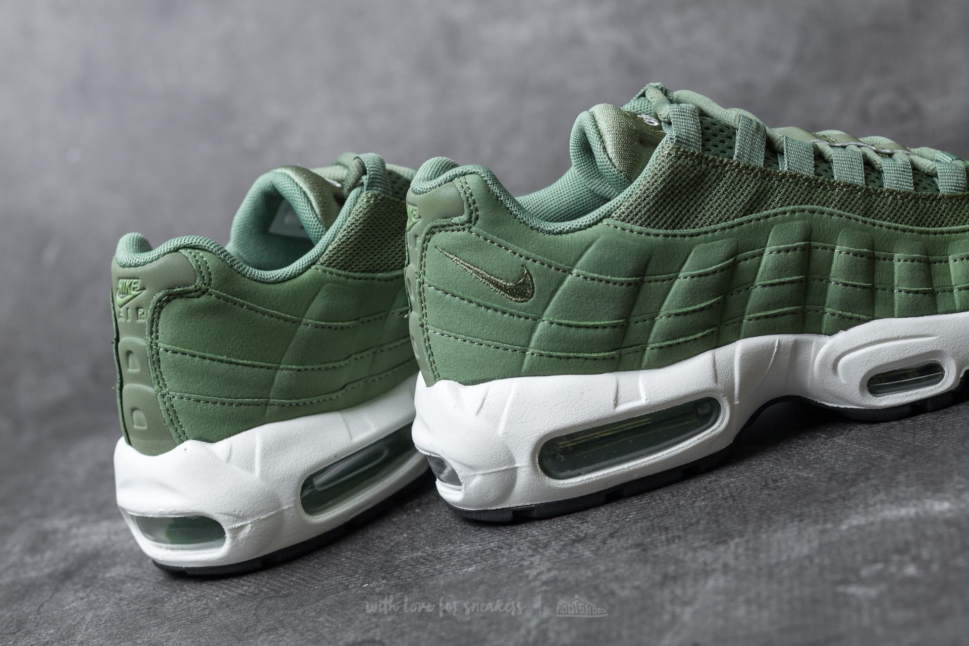 Damen Sneaker und Schuhe Nike Wmns Air Max 95 Palm Green Palm Green Sail Footshop