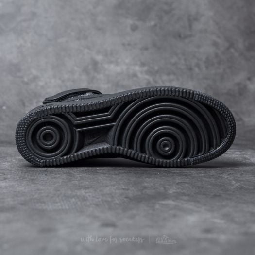 Nike W Air Force 1 Flyknit Black Black White Footshop