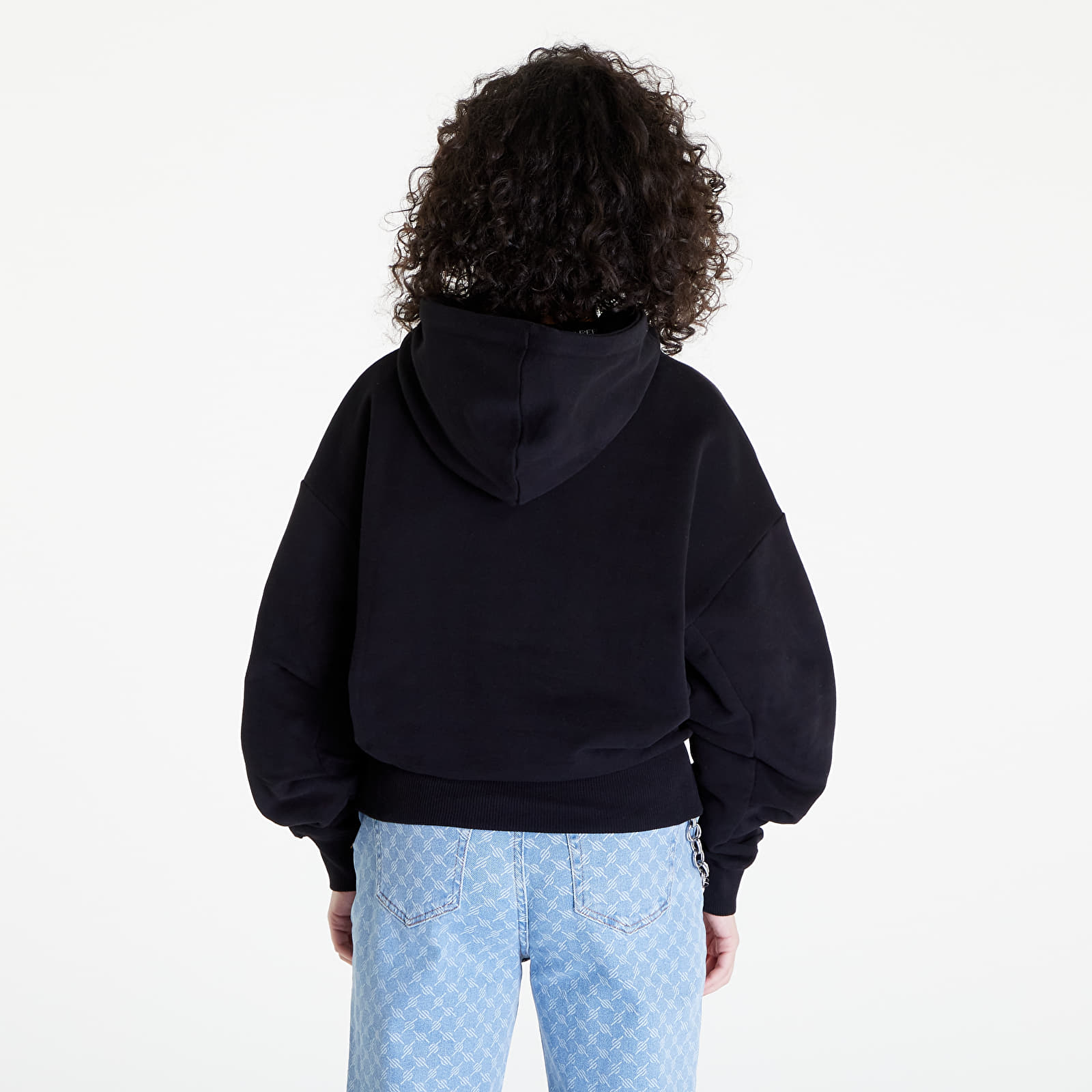 Puloverji   Daily Paper Poppy Hoodie Black