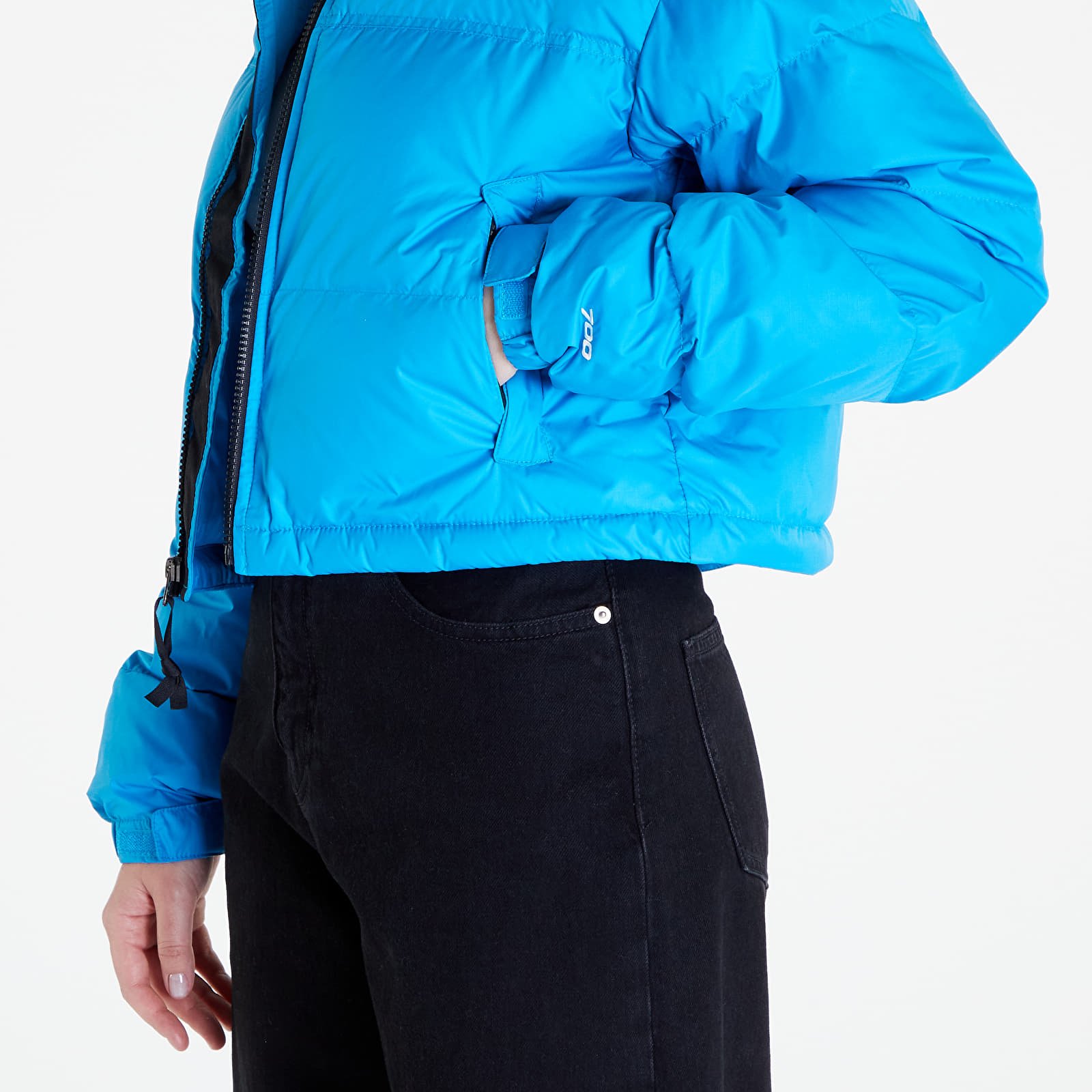 Bundy The North Face Nuptse Short Jacket Acoustic Blue
