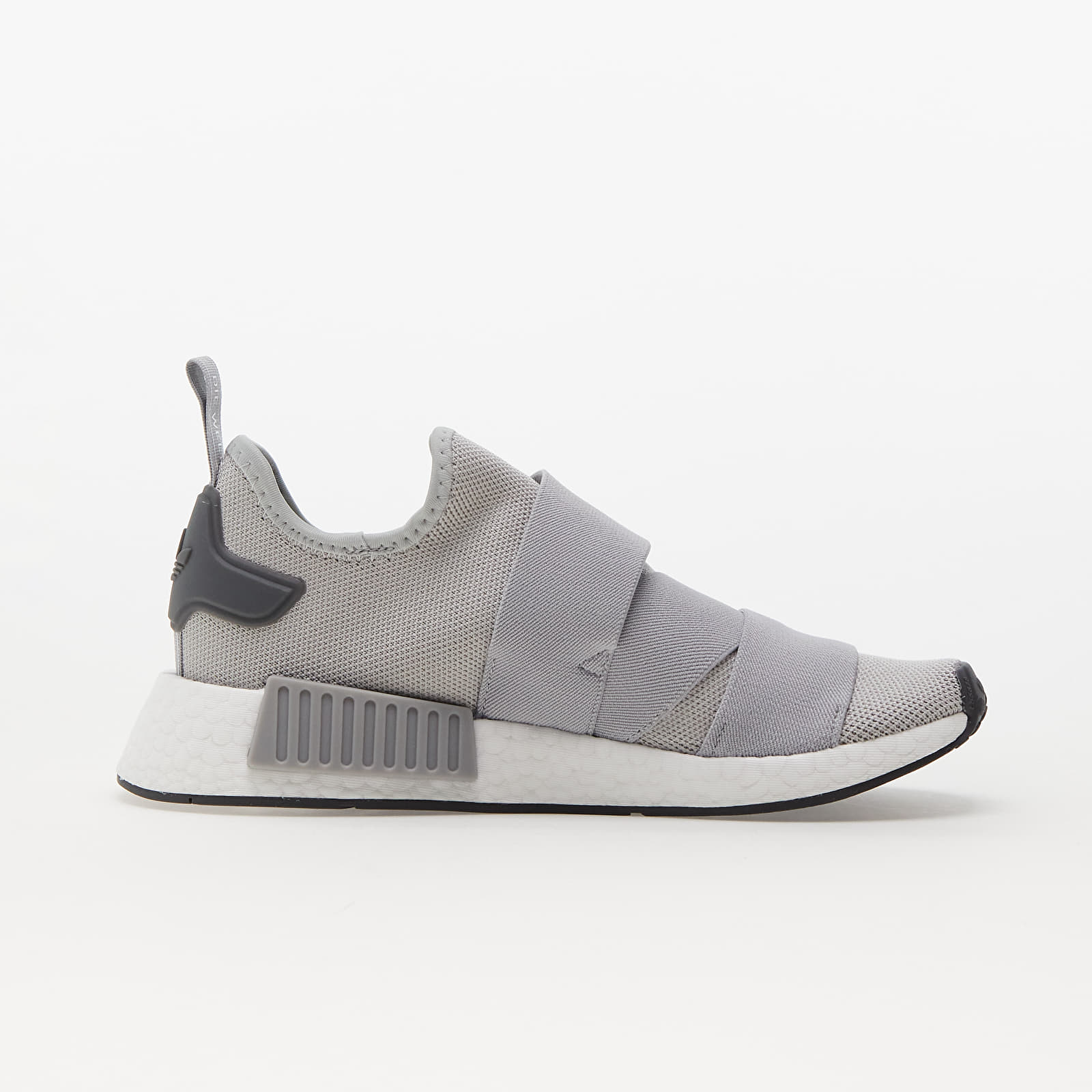 Womens adidas nmd r1 grey and white discount