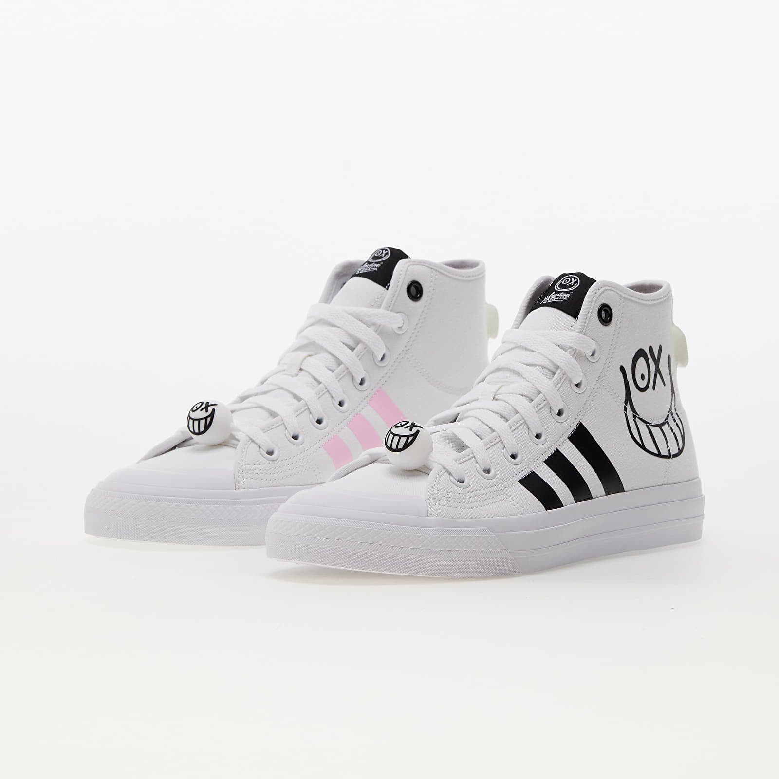 Scarpe uomo adidas Nizza x André Saraiva Hi Rf Ftw White/ Core Black/ Sepigl