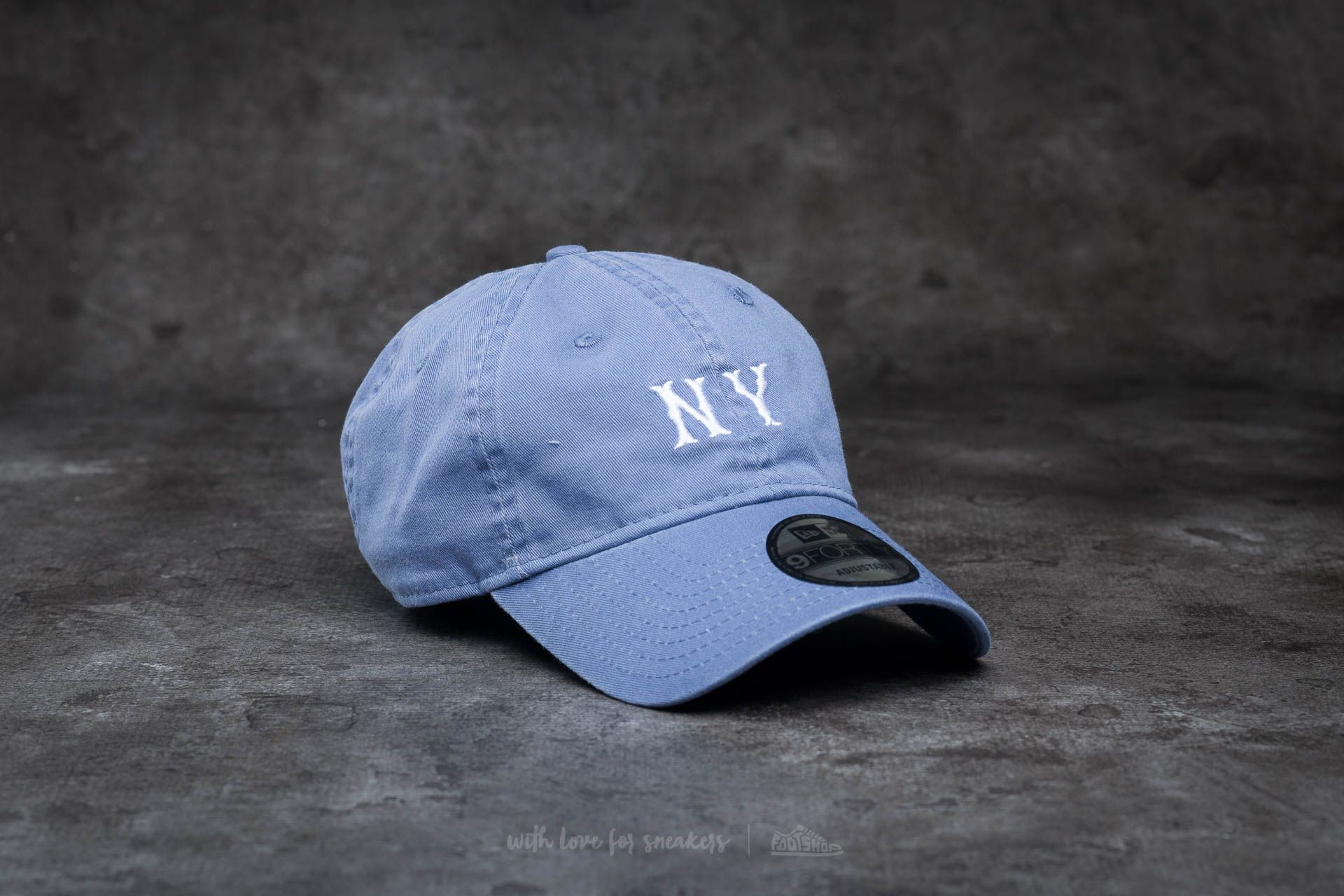 Strapback New Era 9Forty Unstructured Seasonal Copperstown MLB Collection Cap Light Blue/ White