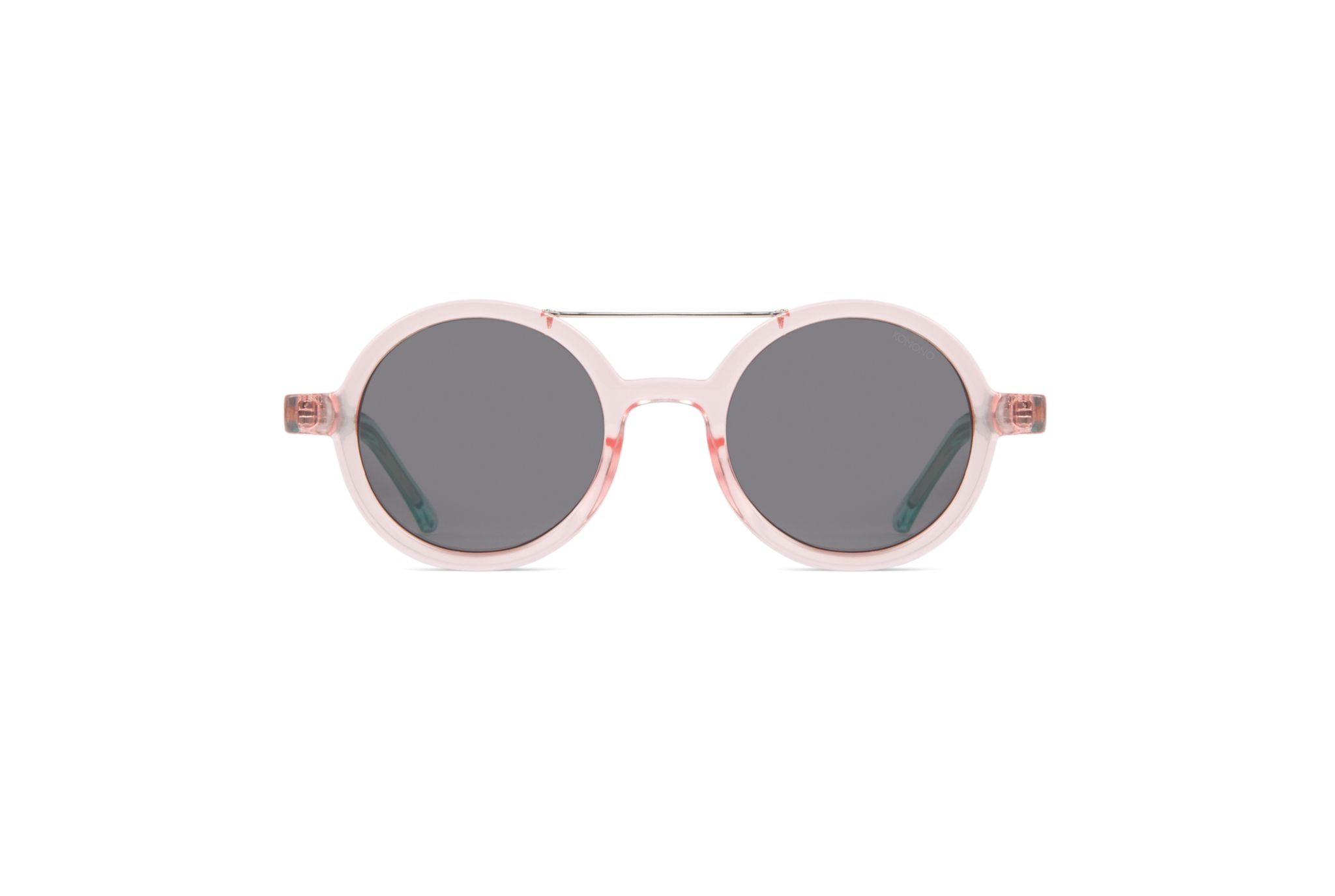Komono The Vivien Floral New Multicolor Round Sunglasses Ysabelia - Round Daisy Flower Shape Circle Party Floral  main image 3