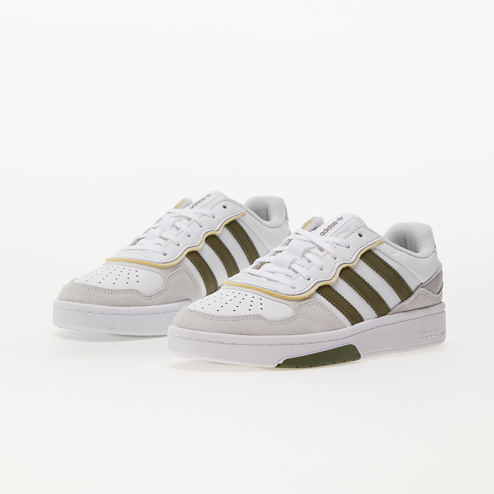 Scarpe uomo adidas Courtic Ftwr White/ Focus Olive/ Grey One