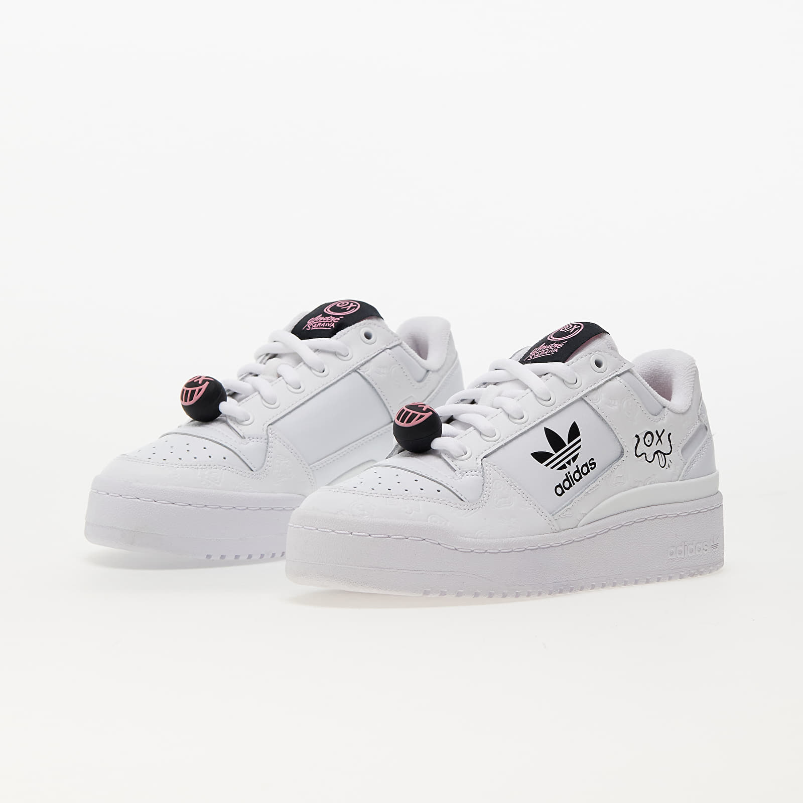 Dámske topánky a tenisky adidas Forum Bold W Ftw White/ Core Black/ Ftw White