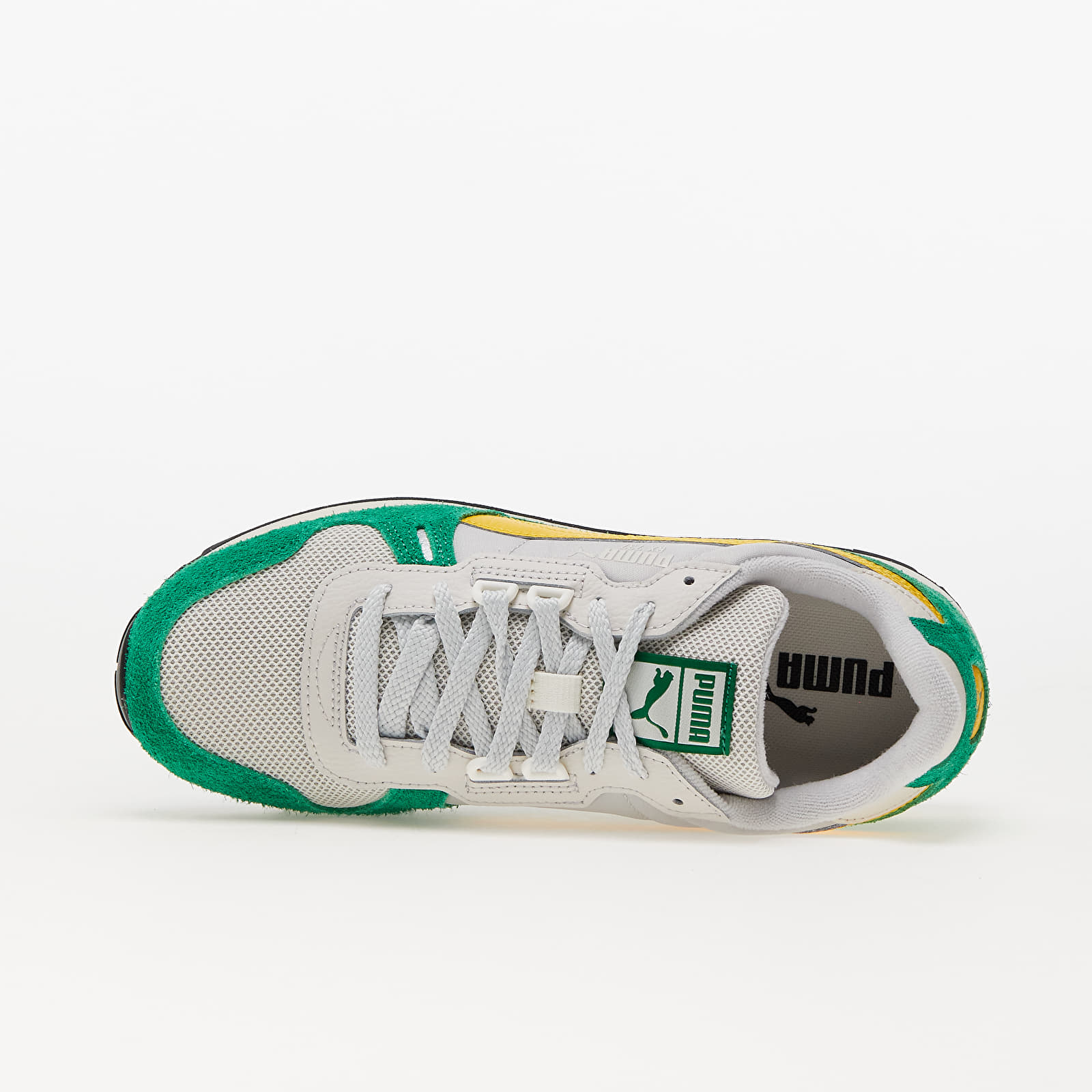 Scarpe uomo Puma RX 737 New Vintage Nimbus Cloud-Amazon Green