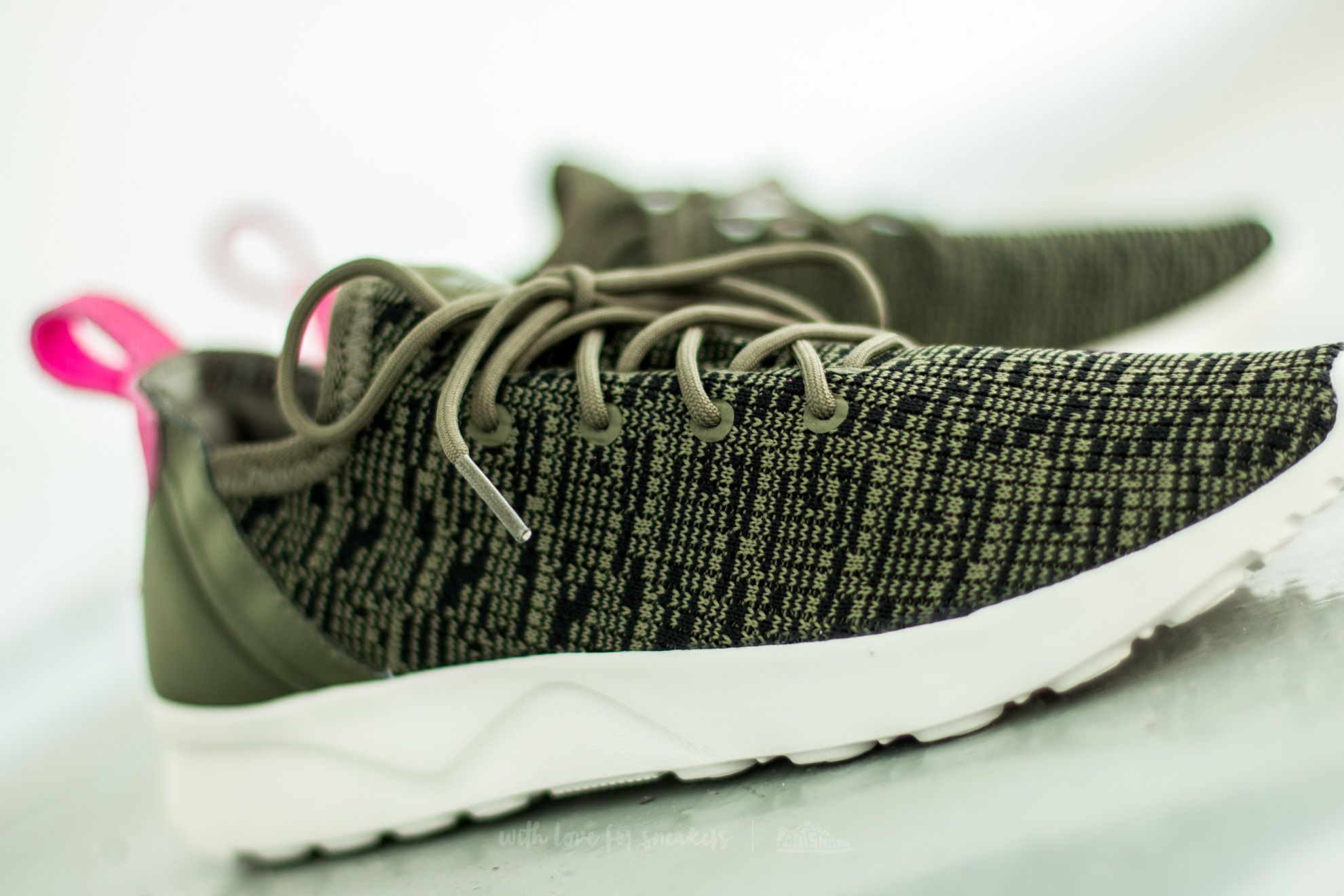 Women s shoes adidas ZX Flux ADV Virtue Sock W Olive Cargo Core Black Shopin Footshop