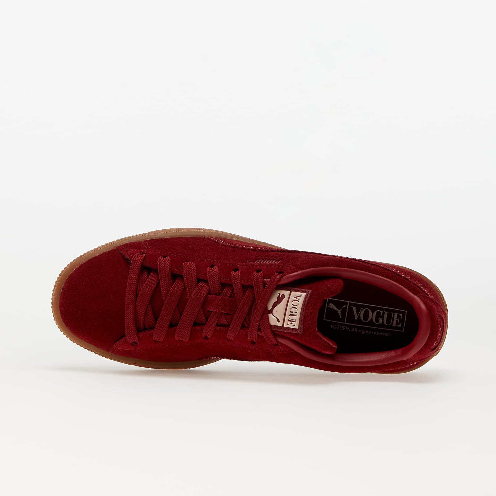 Puma suede red hotsell women