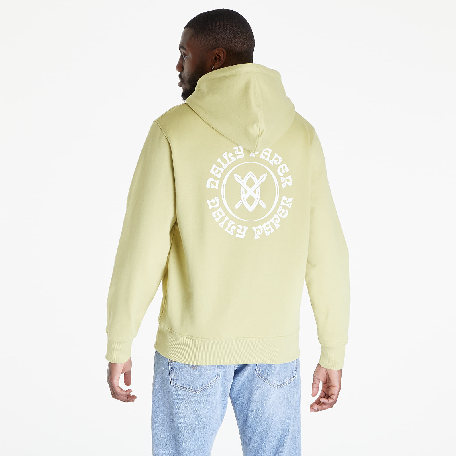 Kapucnis pulóverek és pulcsik Daily Paper Parnian Hoodie Leek Green