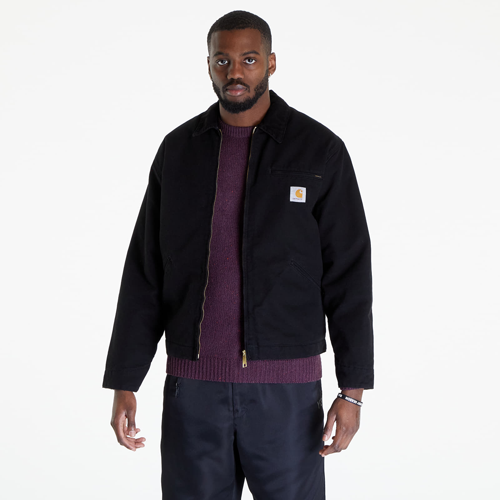 【格安saleスタート】 Kurtki i płaszcze Carhartt WIP OG Detroit Jacket Black ジャケット・アウター