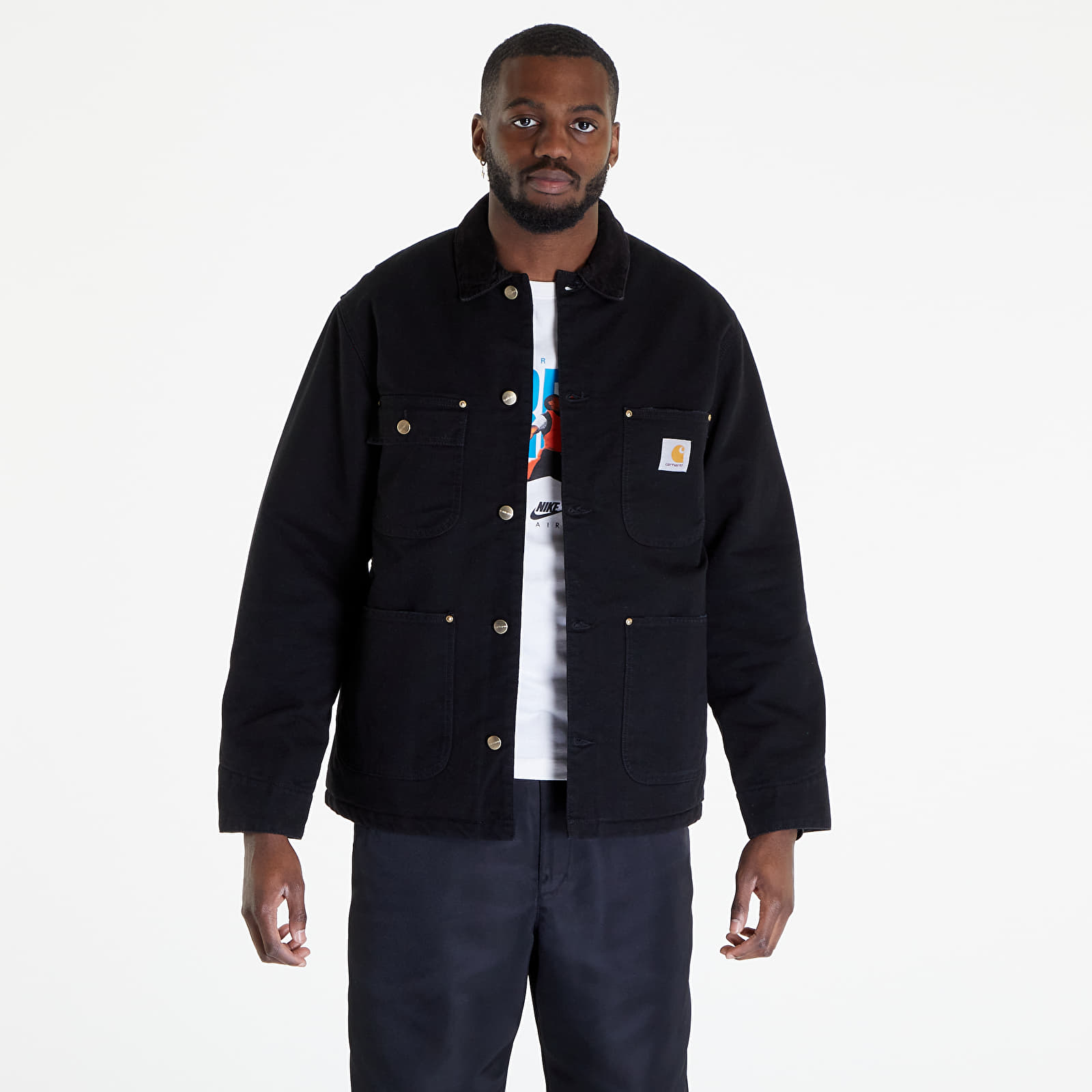 Jackor Carhartt WIP OG Chore Coat Black/ Black