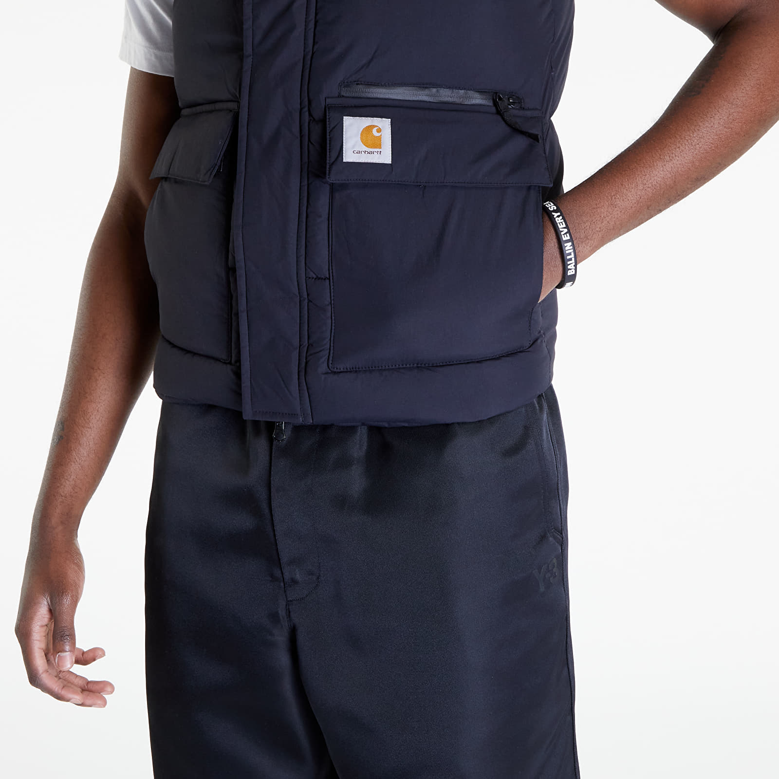 Vests Carhartt WIP Milton Vest Black