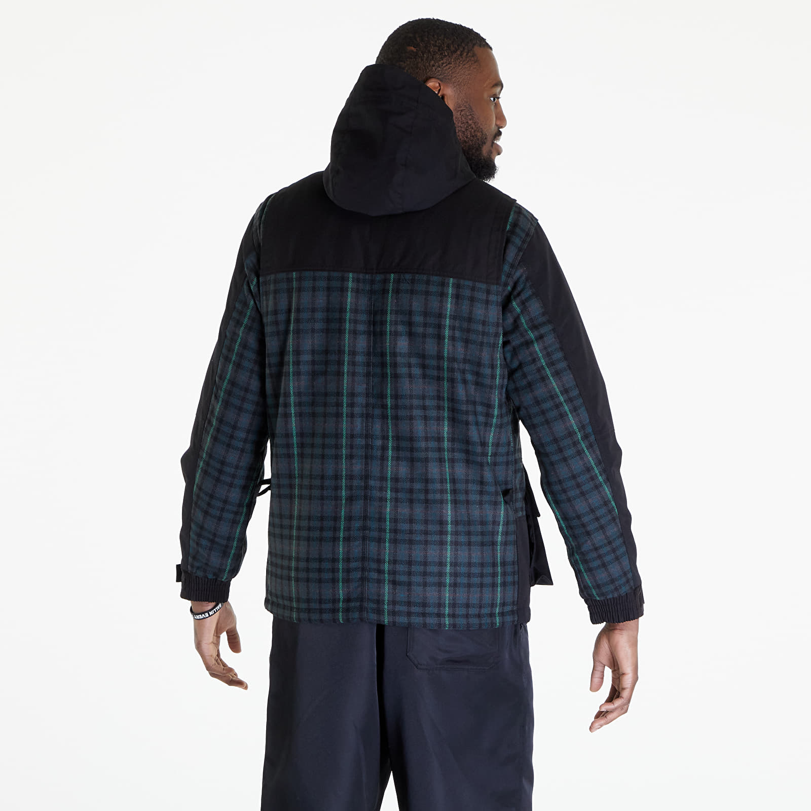 Jacken Carhartt WIP Highbury Jacket Black / Asher Check/ Blacksmith