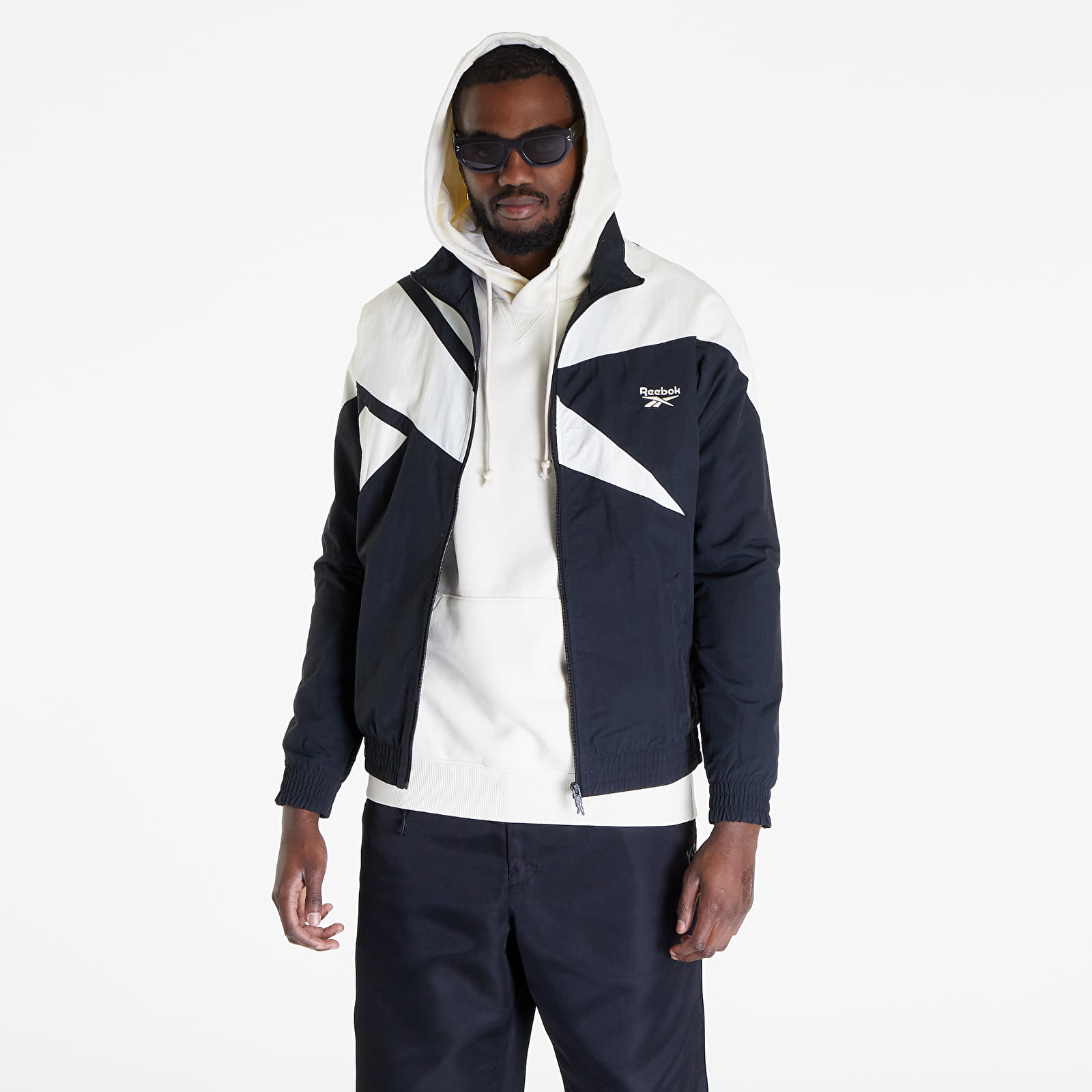 Jackets and Coats Reebok Classics Vector Track Jacket Night Black/ Night Black