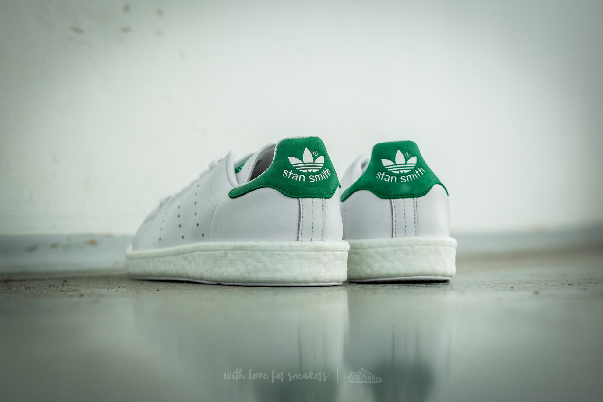 Pánské tenisky a boty adidas Stan Smith Ftw White/ Ftw White/ Green