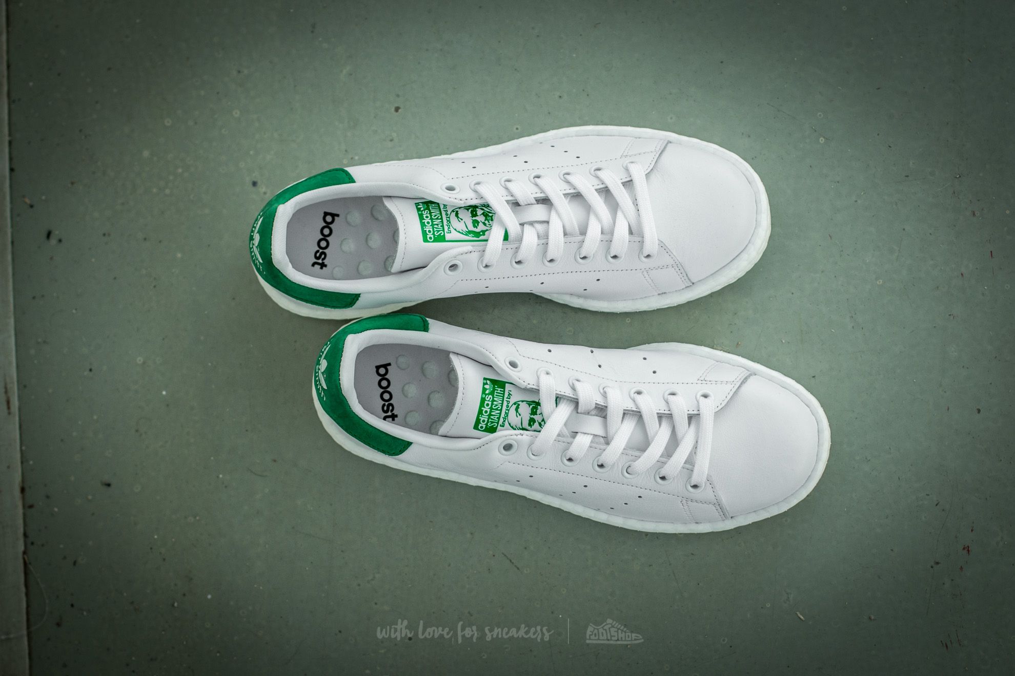 Pánské tenisky a boty adidas Stan Smith Ftw White/ Ftw White/ Green