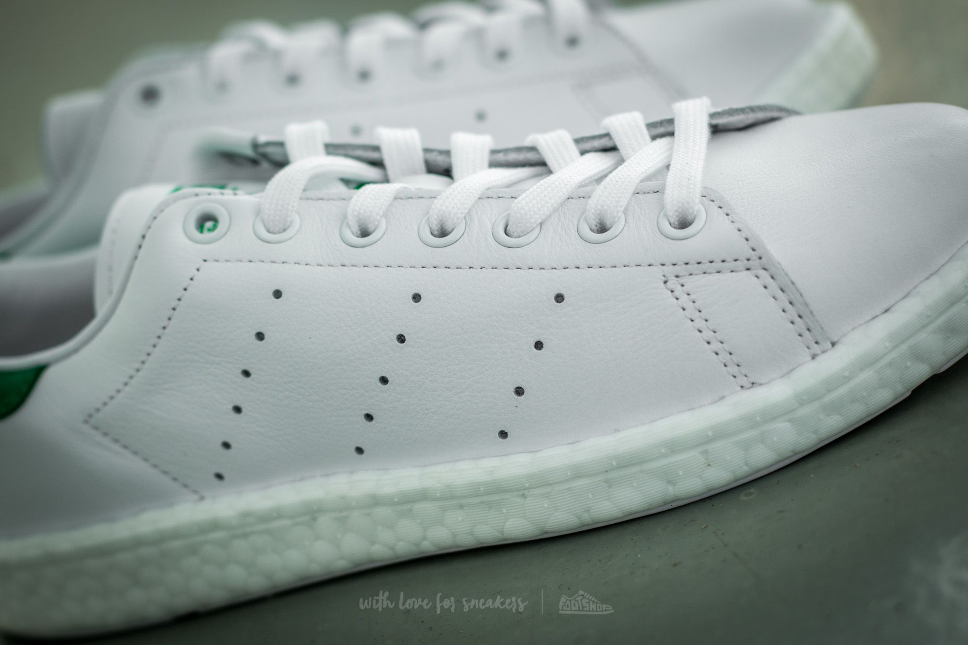 Pánské tenisky a boty adidas Stan Smith Ftw White/ Ftw White/ Green