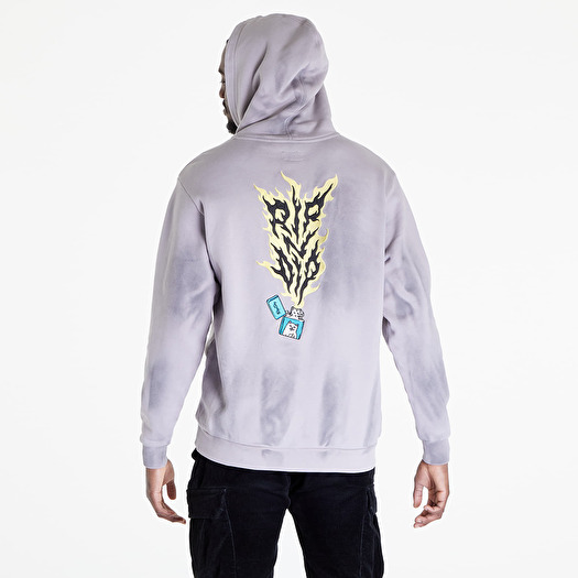 Sudaderas RIPNDIP RIPNLIT Hoodie Charcoal Faded Wash Footshop