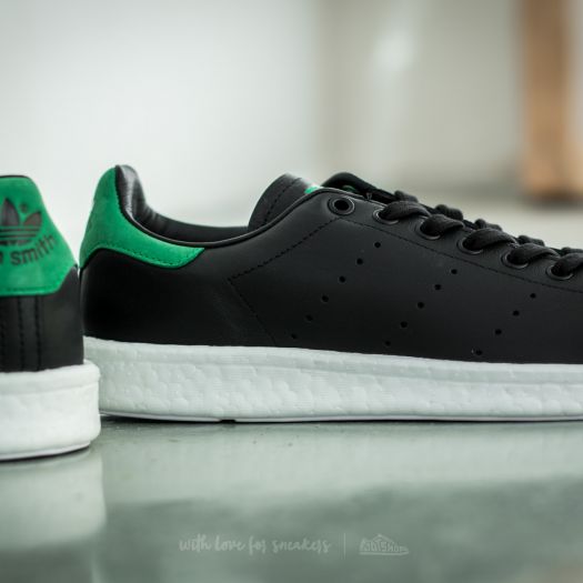 Stan smith boost black green online