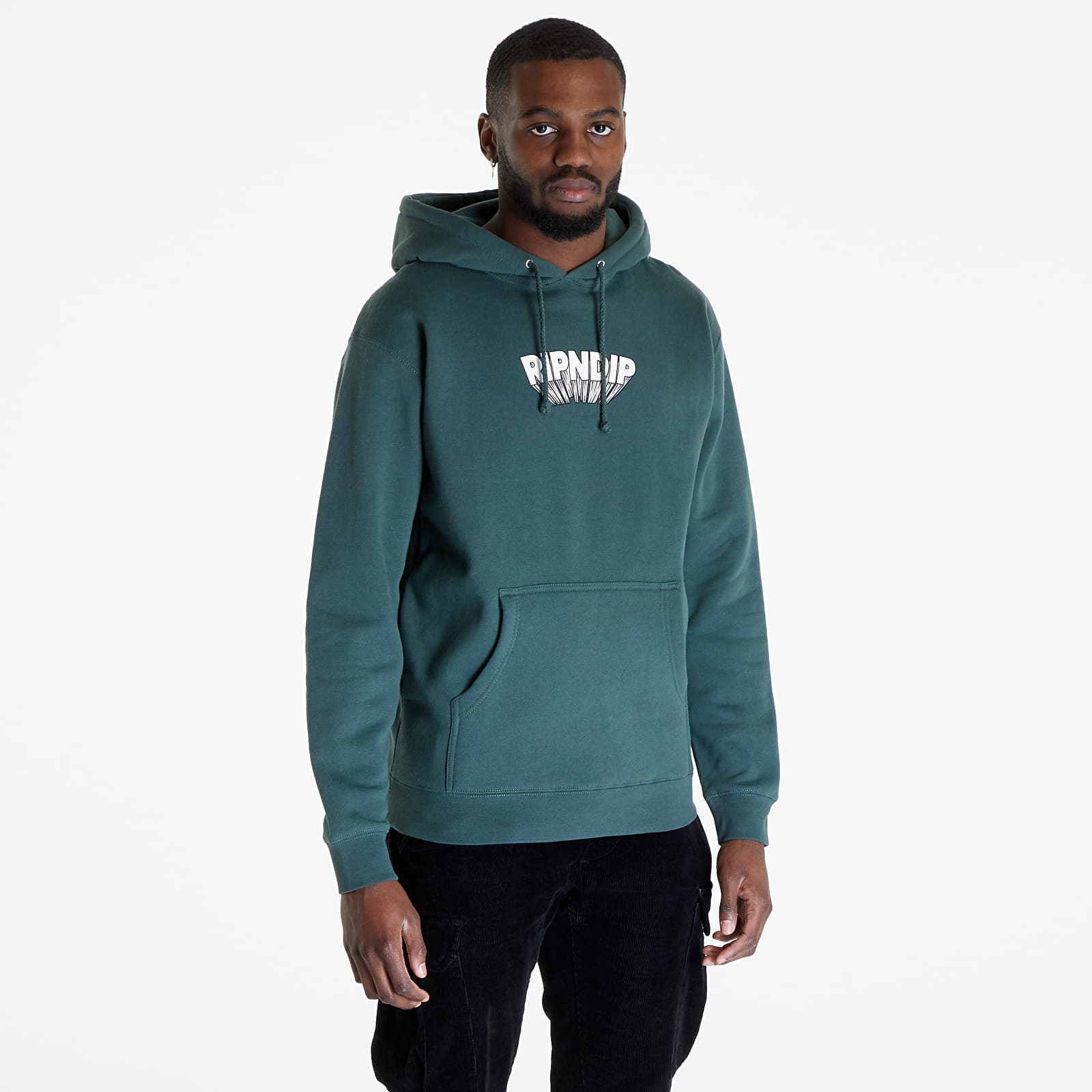 Hoodies and sweatshirts RIPNDIP Mind Blown Hoodie Alpine Green Footshop