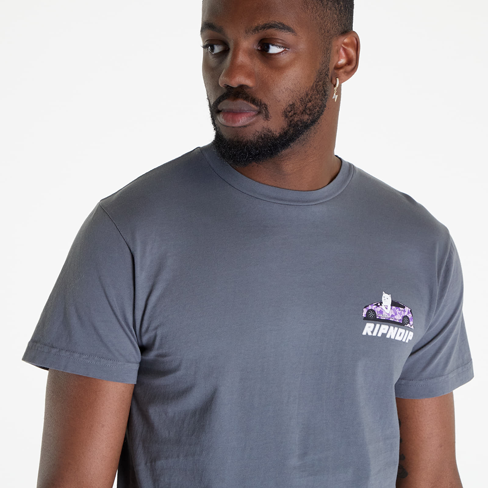 T-Shirts RIPNDIP Already Won Tee Charcoal