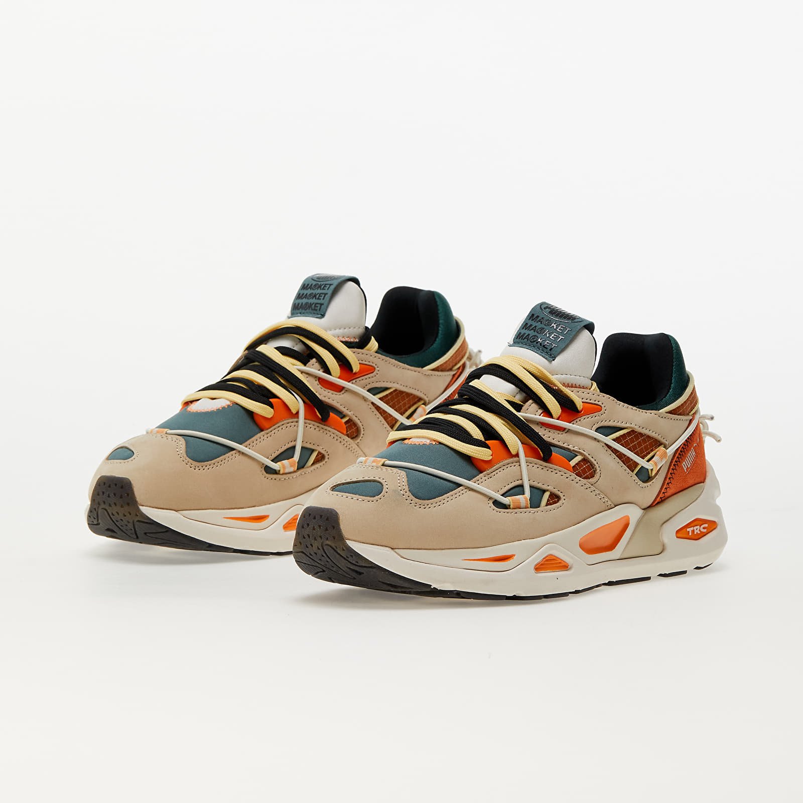 Încălțăminte și sneakerși pentru bărbați Puma x Market TRC Blaze Flint Gray-Laurel Wreath
