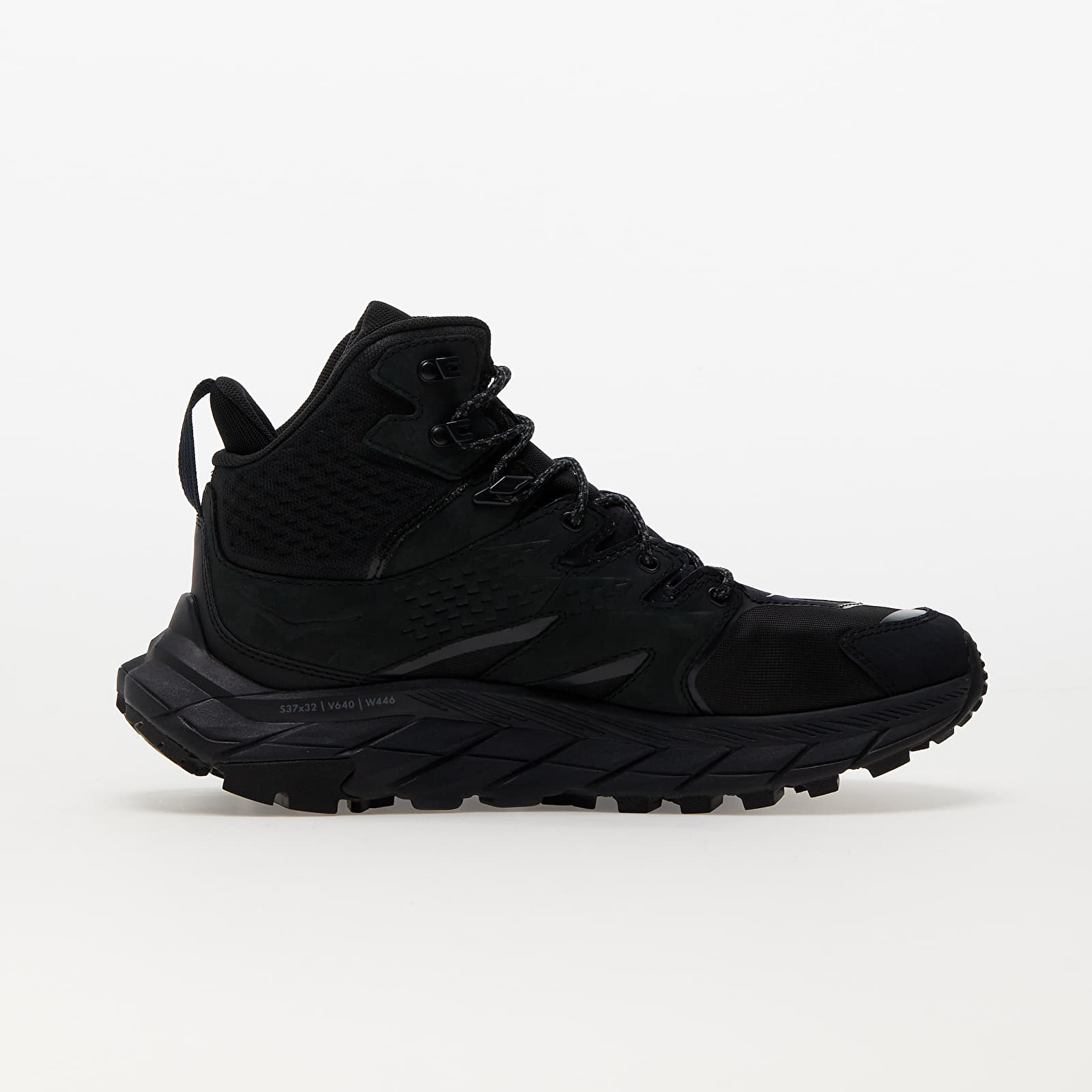 Încălțăminte și sneakerși pentru bărbați Hoka® M Anacapa Mid Gtx Black/ Black