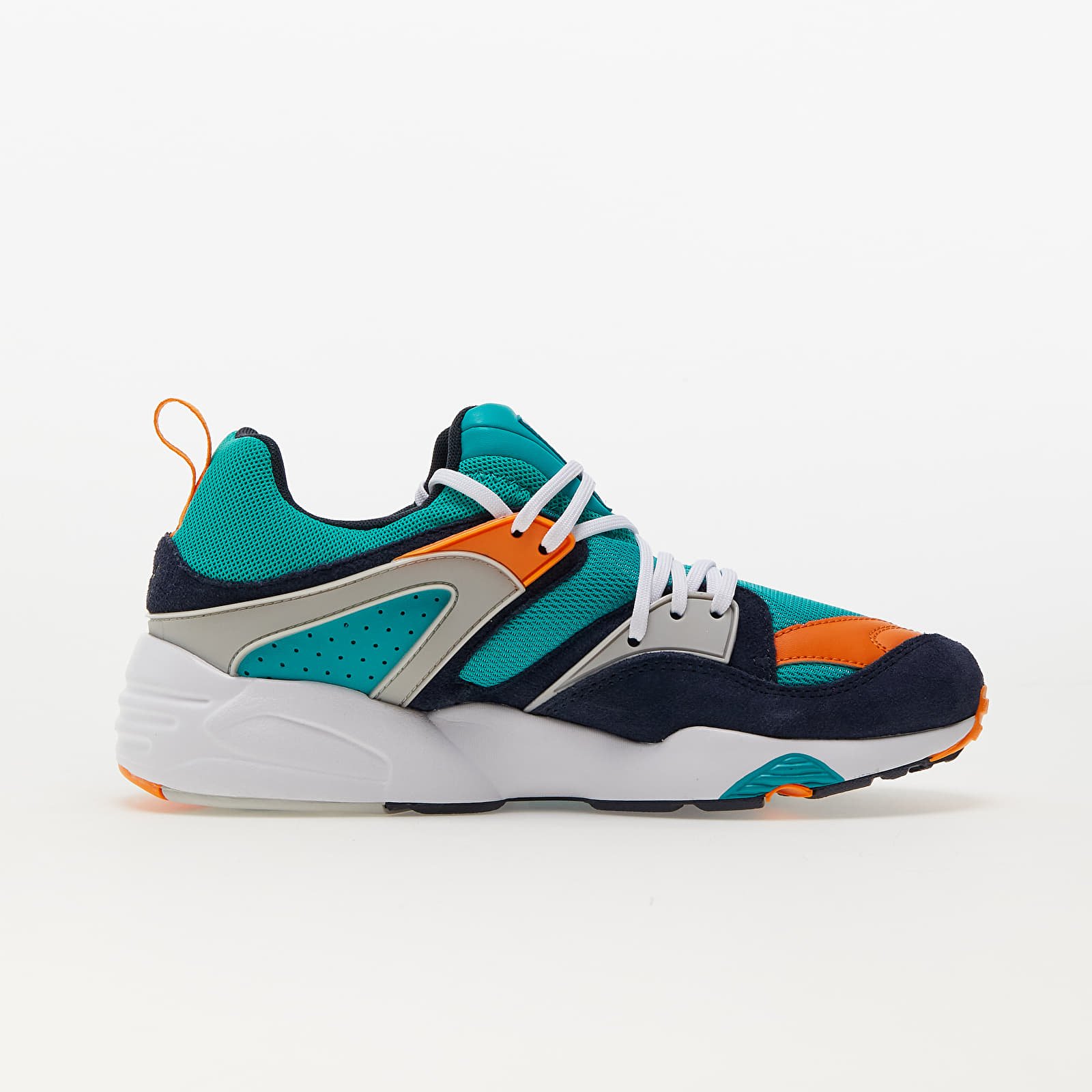 Încălțăminte și sneakerși pentru bărbați Puma Blaze of Glory Energy Spectra Green-Vibrant Orange