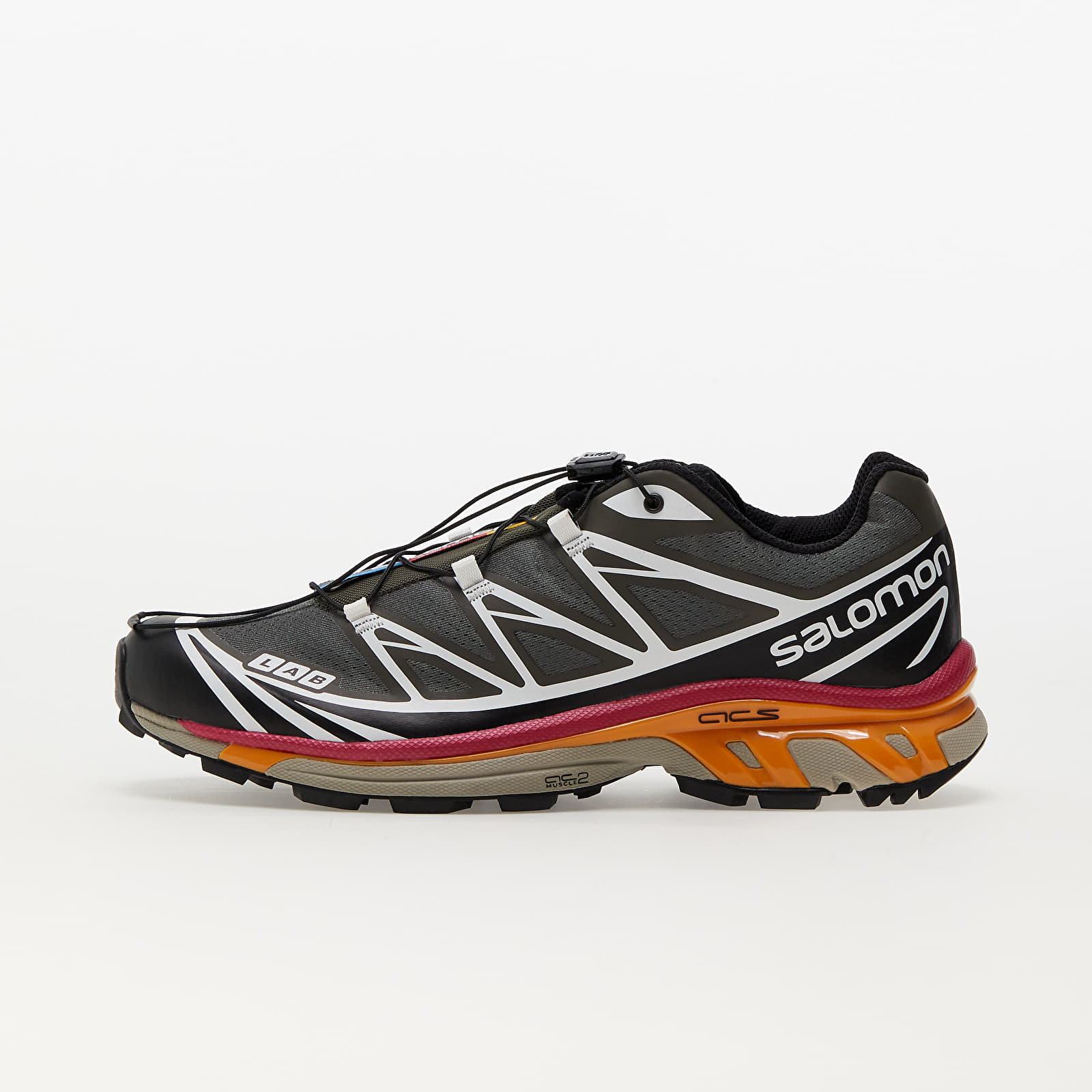 Herenschoenen Salomon XT-6 Recut Beluga/ Black/ Russet Orange