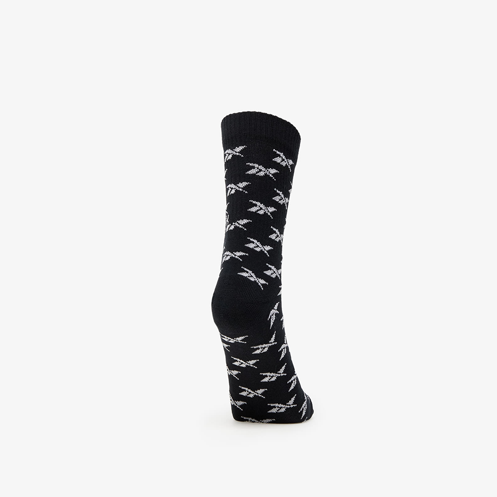 Socks Reebok Classics Fold-Over Crew Socks 3-Pack Black