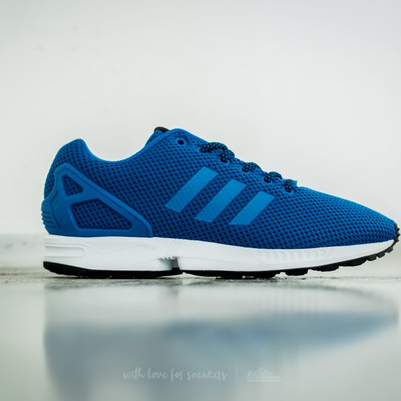 Blues adidas ZX Flux Blue/ Blue/ Ftw White | Footshop