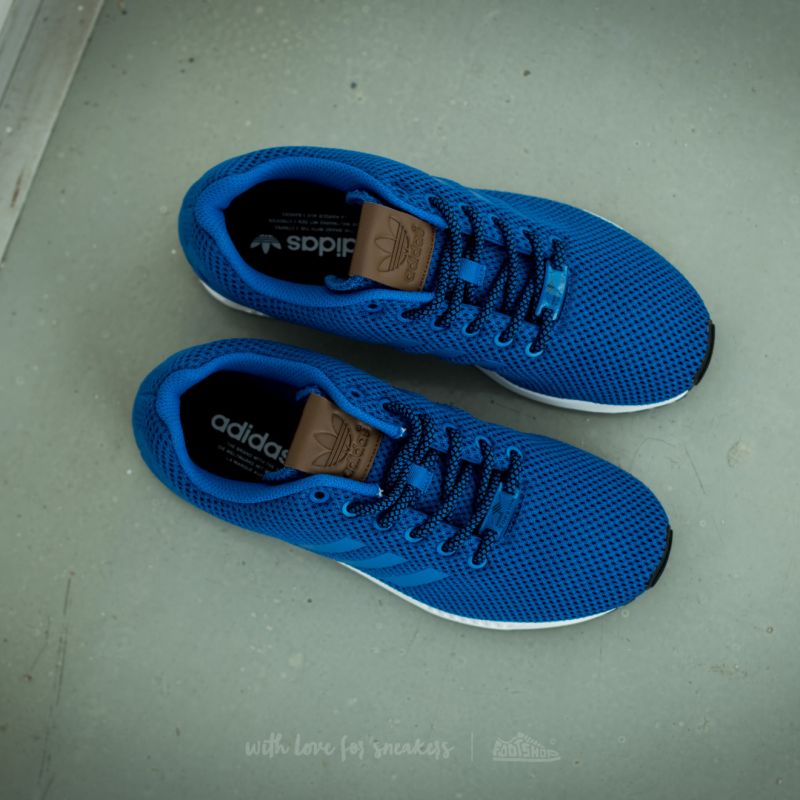 adidas ZX Flux Blue/ Blue/ Ftw White | Footshop