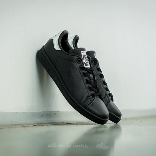 Stan smith black leather women's top