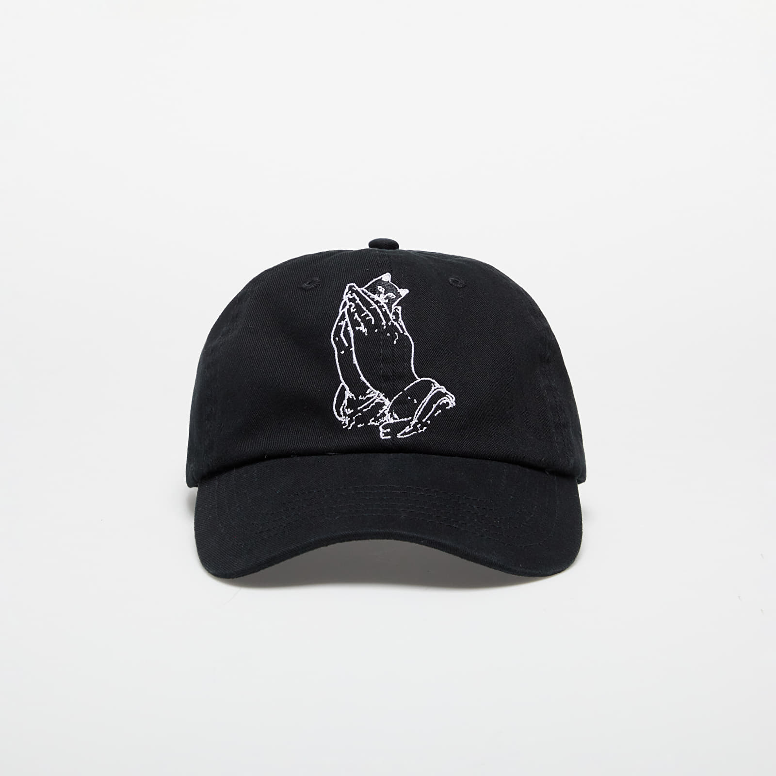 Caps RIPNDIP Praying Hands Dad Hat Black