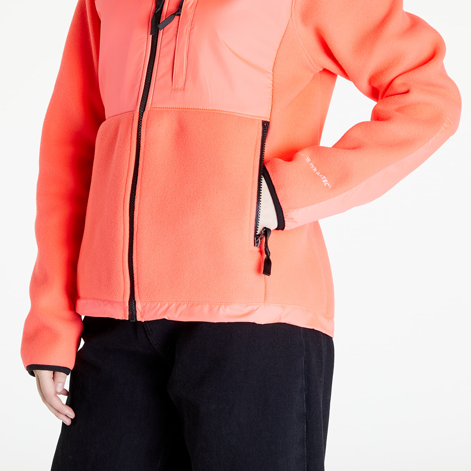 The North Face Denali Jacket in Brilliant Coral | FWRD