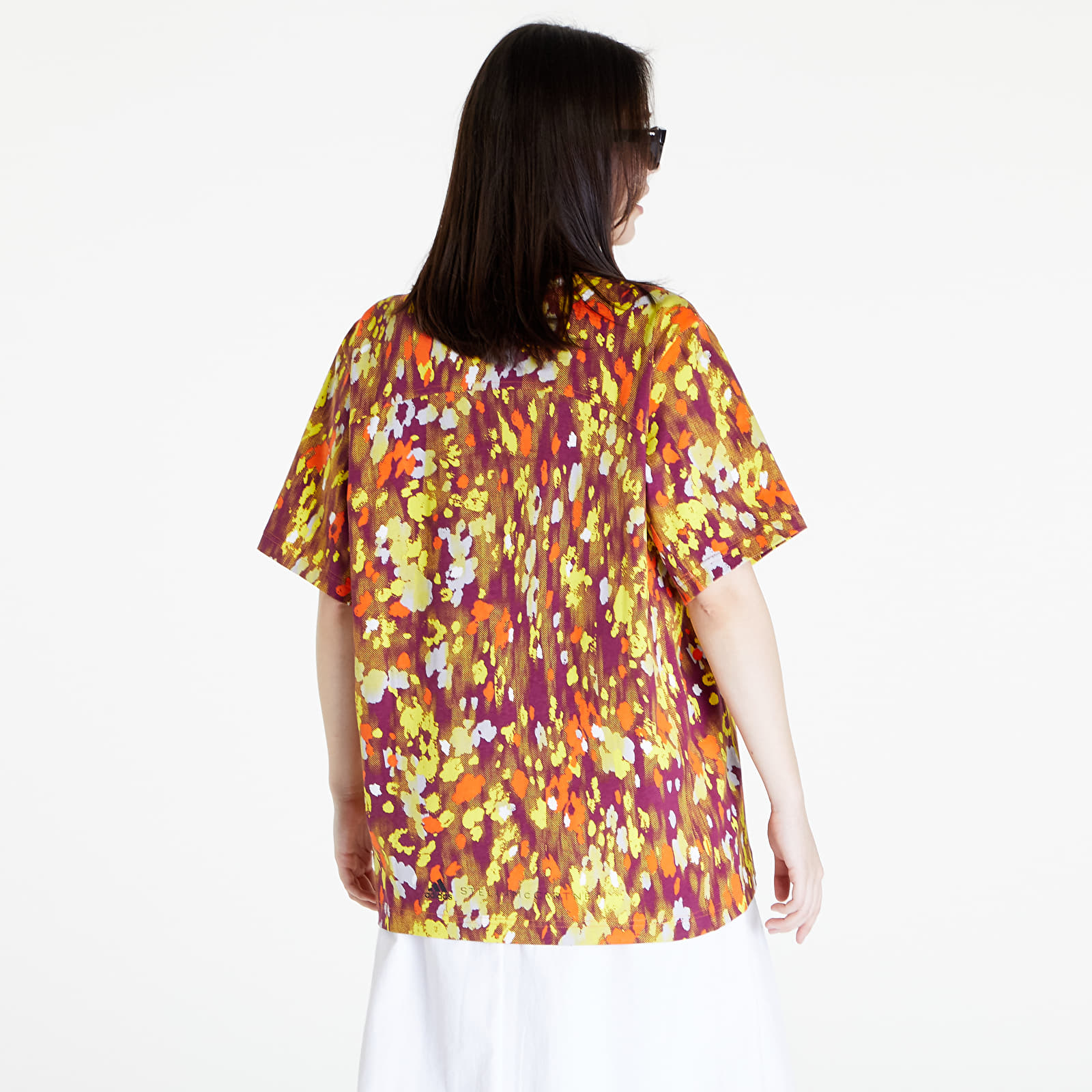 T-shirts adidas x Stella McCartney G Tee White/ Clonix/ Yellow