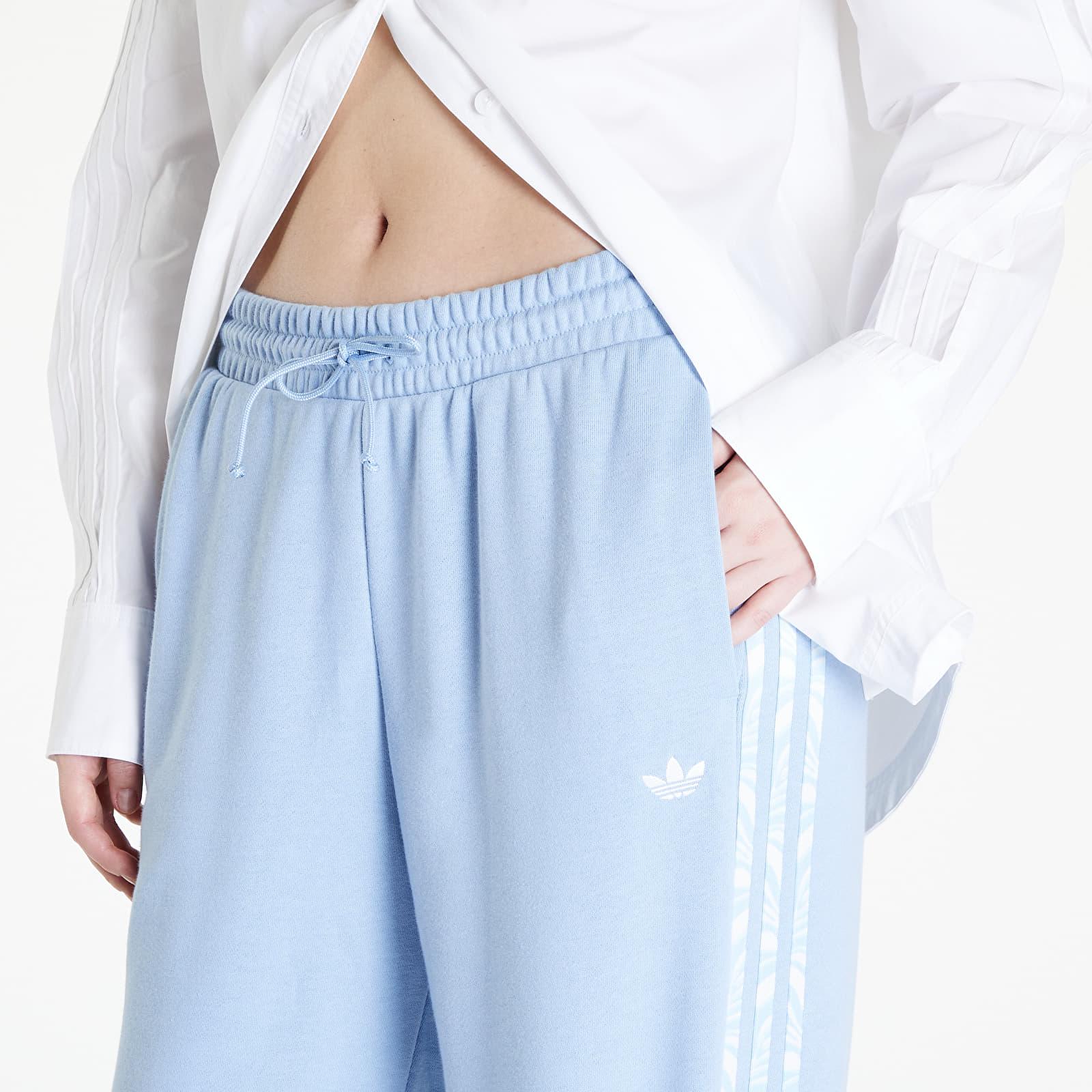 Light blue sale adidas pants