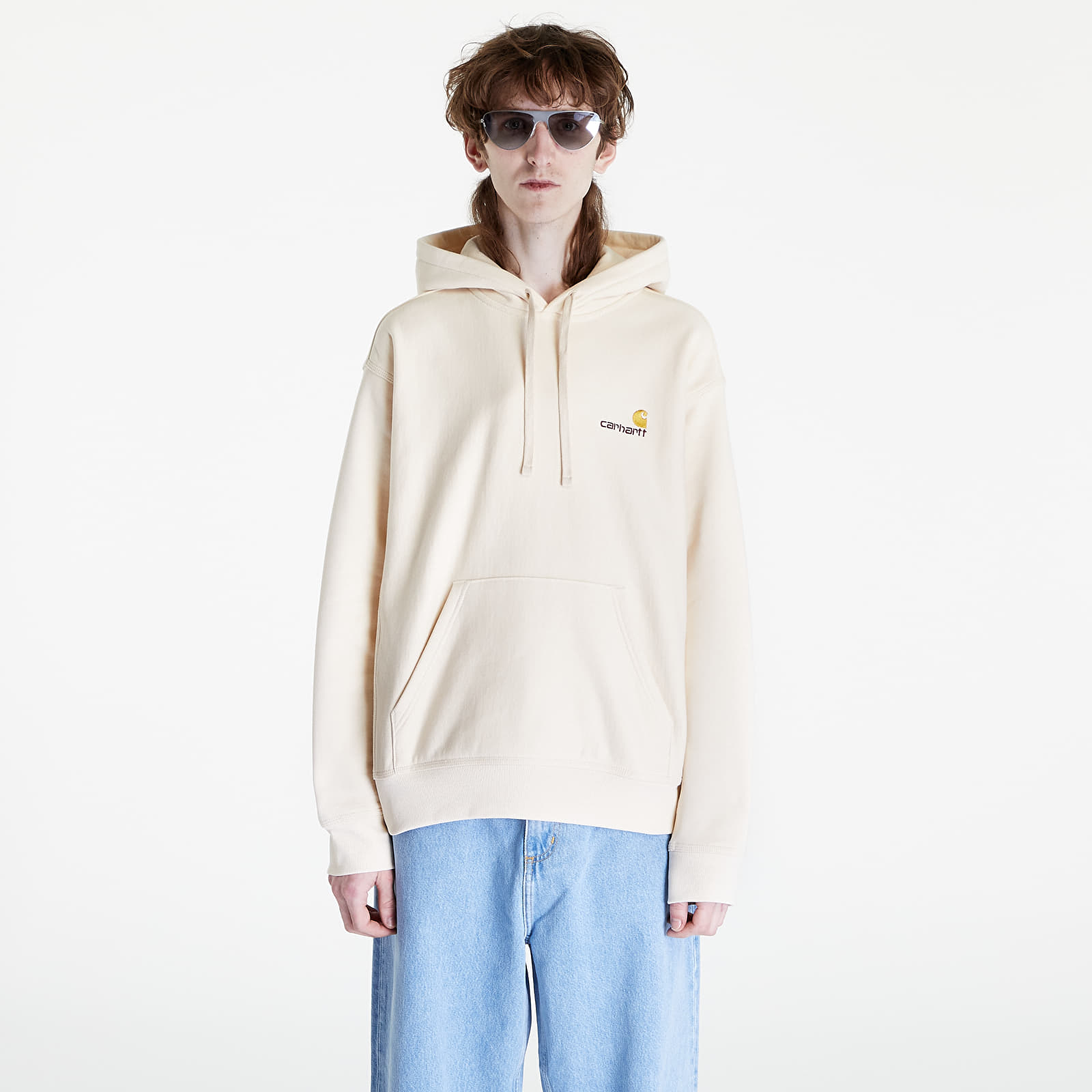 Sweatjacken und Sweatshirts Carhartt WIP Hooded American Script Sweat Calico