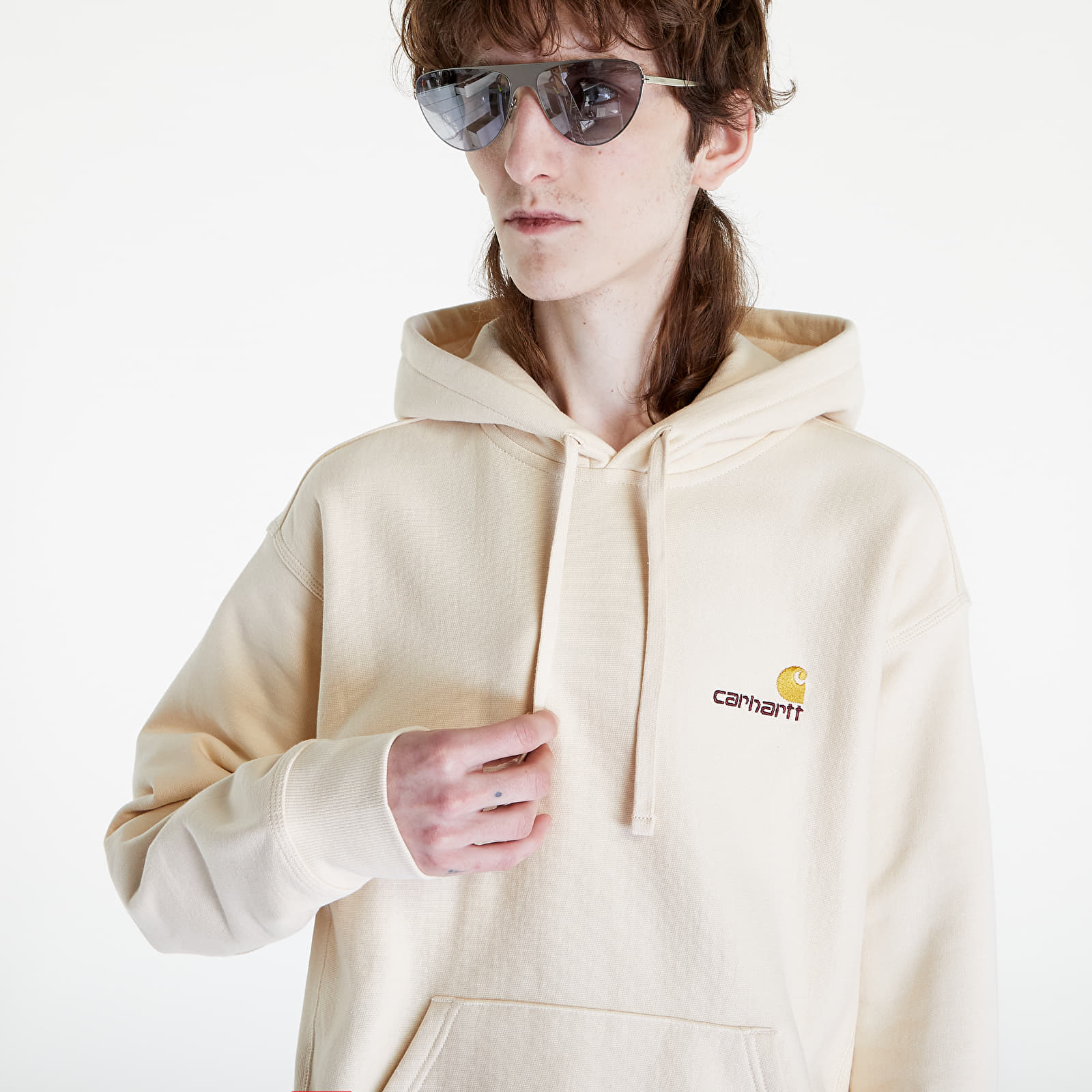 Sweatjacken und Sweatshirts Carhartt WIP Hooded American Script Sweat Calico